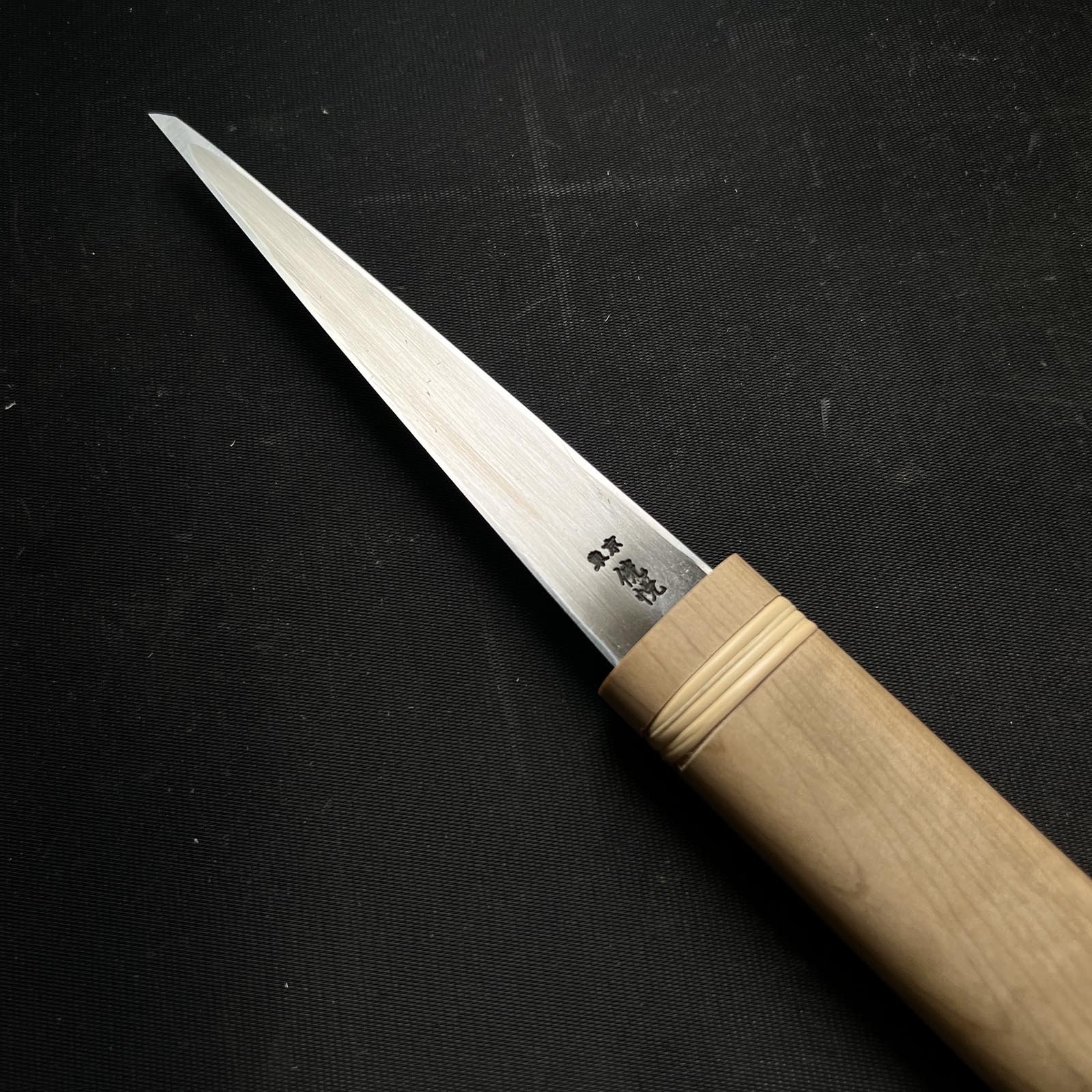 Kouetsu Kuri Kokatana (Carving tools) Right Hand 侊悦 青紙鋼 繰り小刀 右 130mm