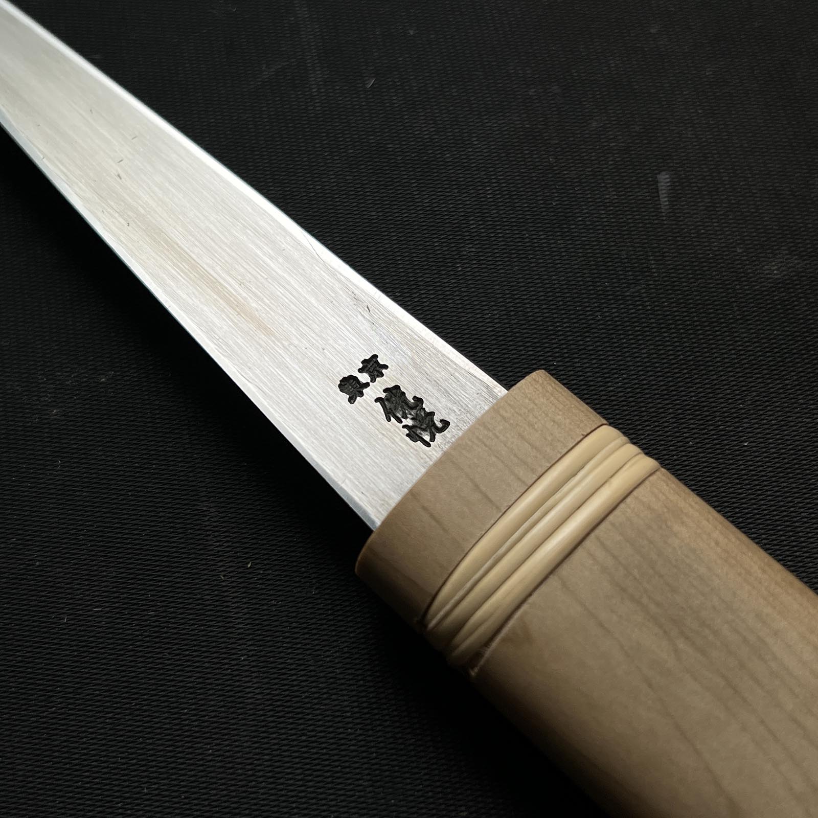 Kouetsu Kuri Kokatana (Carving tools) Right Hand 侊悦 青紙鋼 繰り小刀 右 130mm