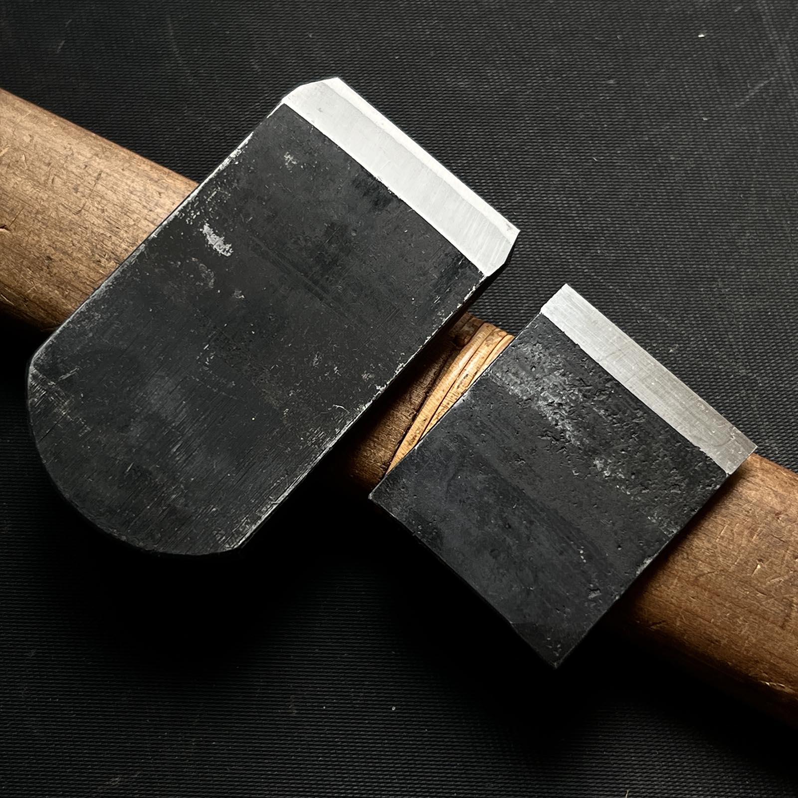 Kouetsu Small Plane by Komori with Blue steel 侊悦 小森作 豆平鉋