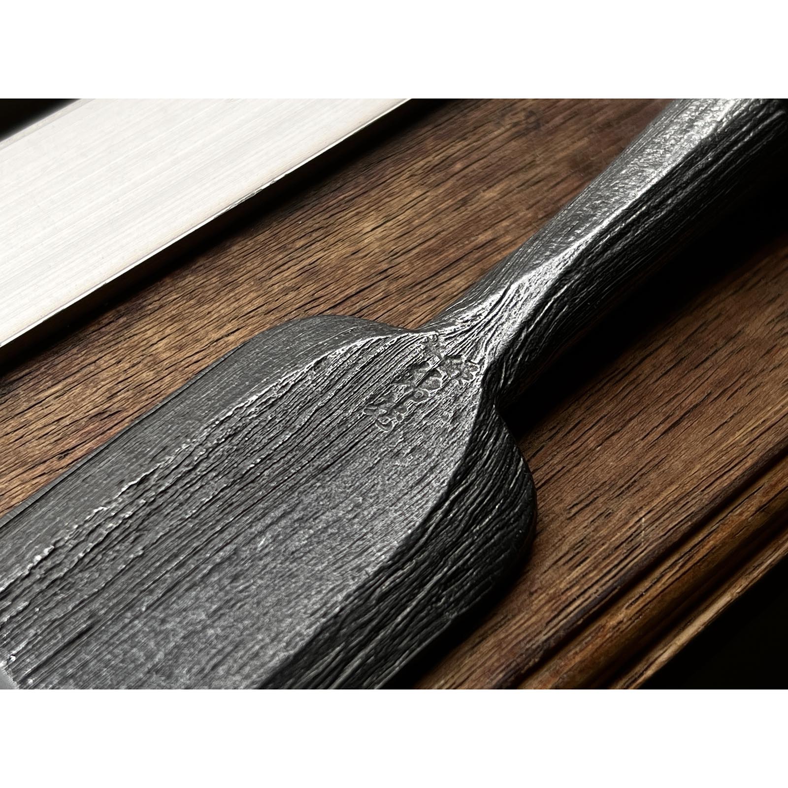 Old stock Nishiki Ryu Mokume Bench chisels set (Oirenomi) 掘出し物 錦政男作 錦龍 木目追入鑿16本組