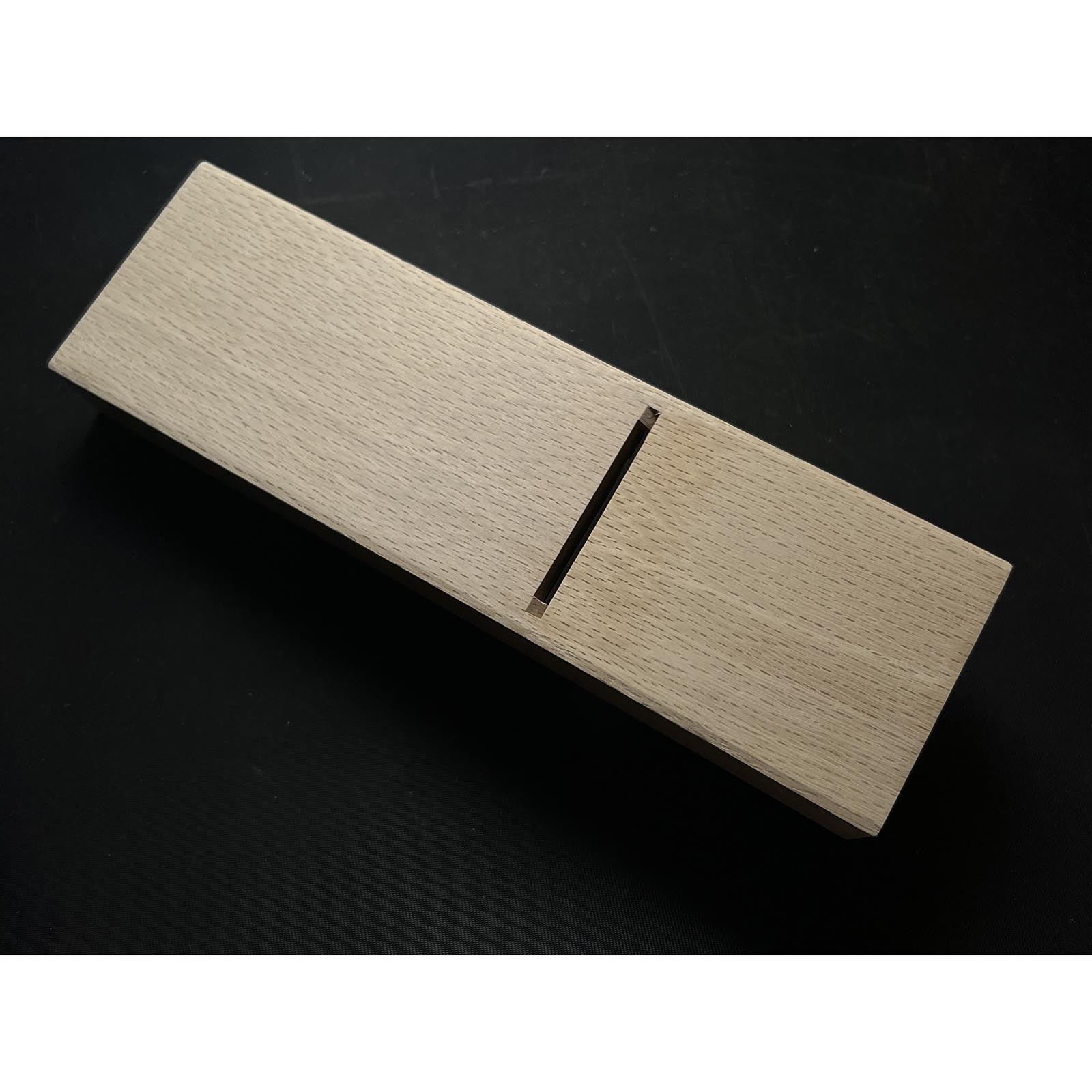 Used Rakuzan Smoothing Plana(Kanna) by Yokosaka Masato with new Koyoshiya dai 中古 橫坂正人作 楽山 仕上げ鉋 小吉屋台 70mm