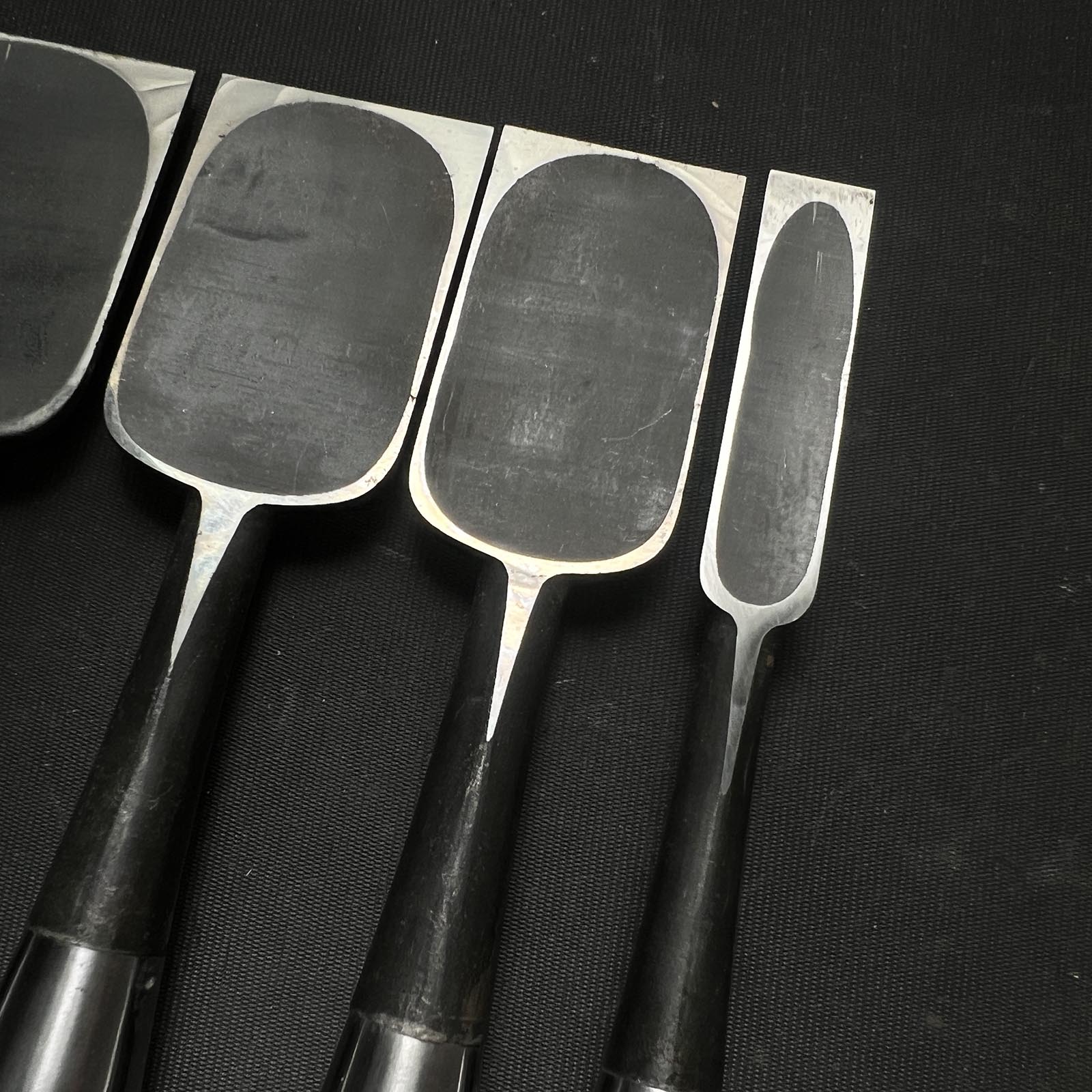 Old stock Sekiryu Shorter Timber chisels 掘出し物 石流 中叩組鑿 Chu-Tatakinomi