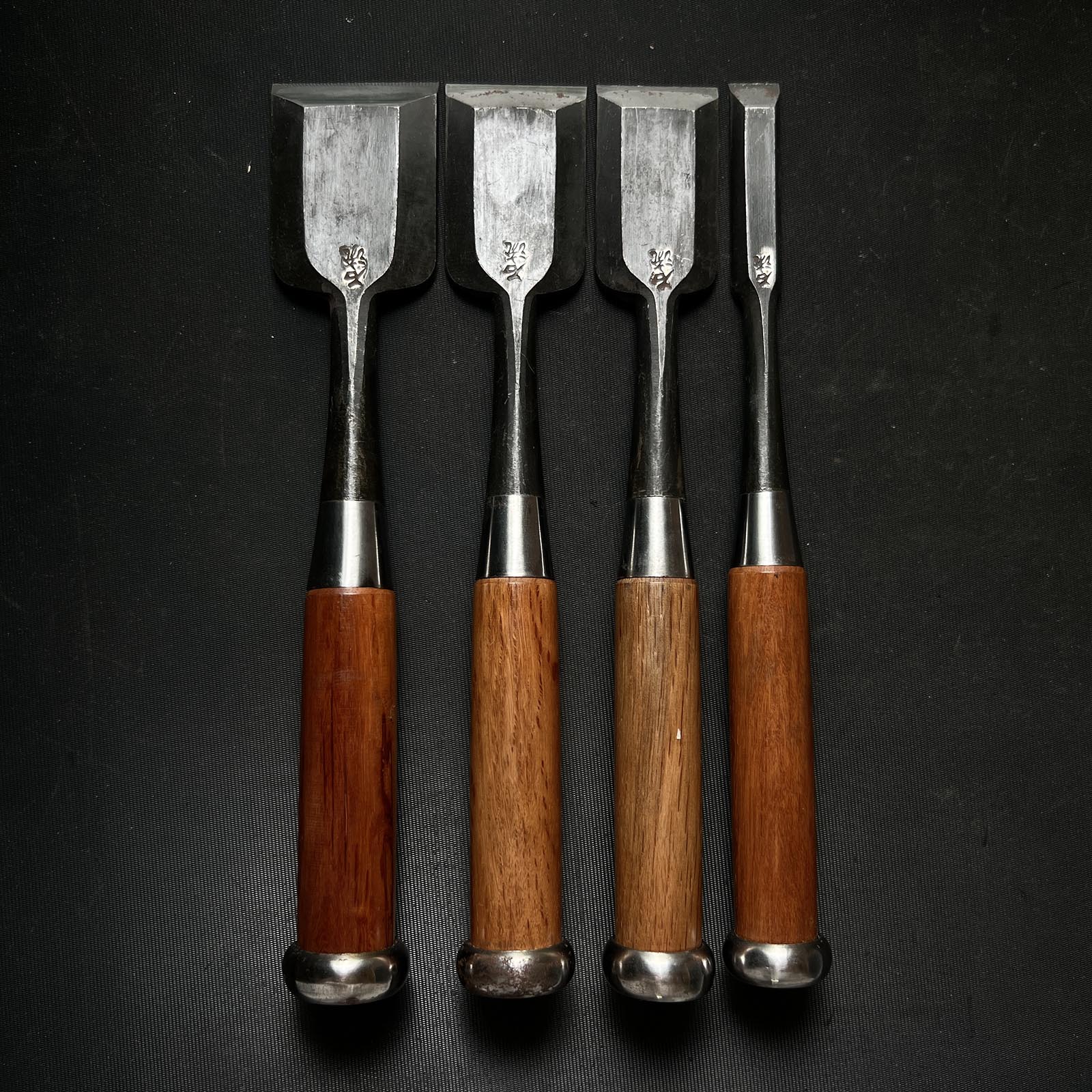 Old stock Sekiryu Shorter Timber chisels 掘出し物 石流 中叩組鑿 Chu-Tatakinomi