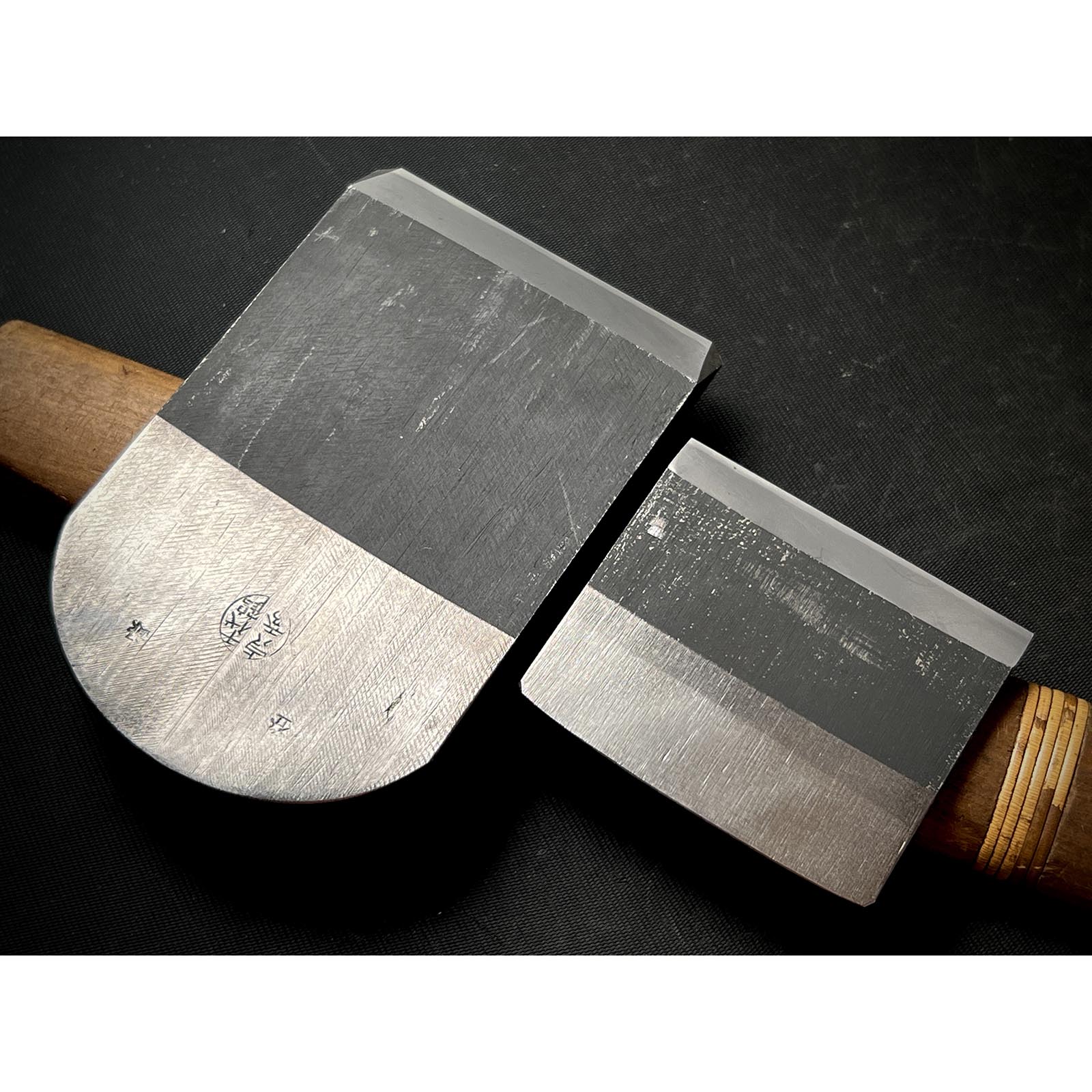 Rankiku Smoothing Plane (Kanna) by Chiyotsuru Sadahide 3rd generation 三代目千代鶴貞秀 仕上げ鉋 乱菊 75mm