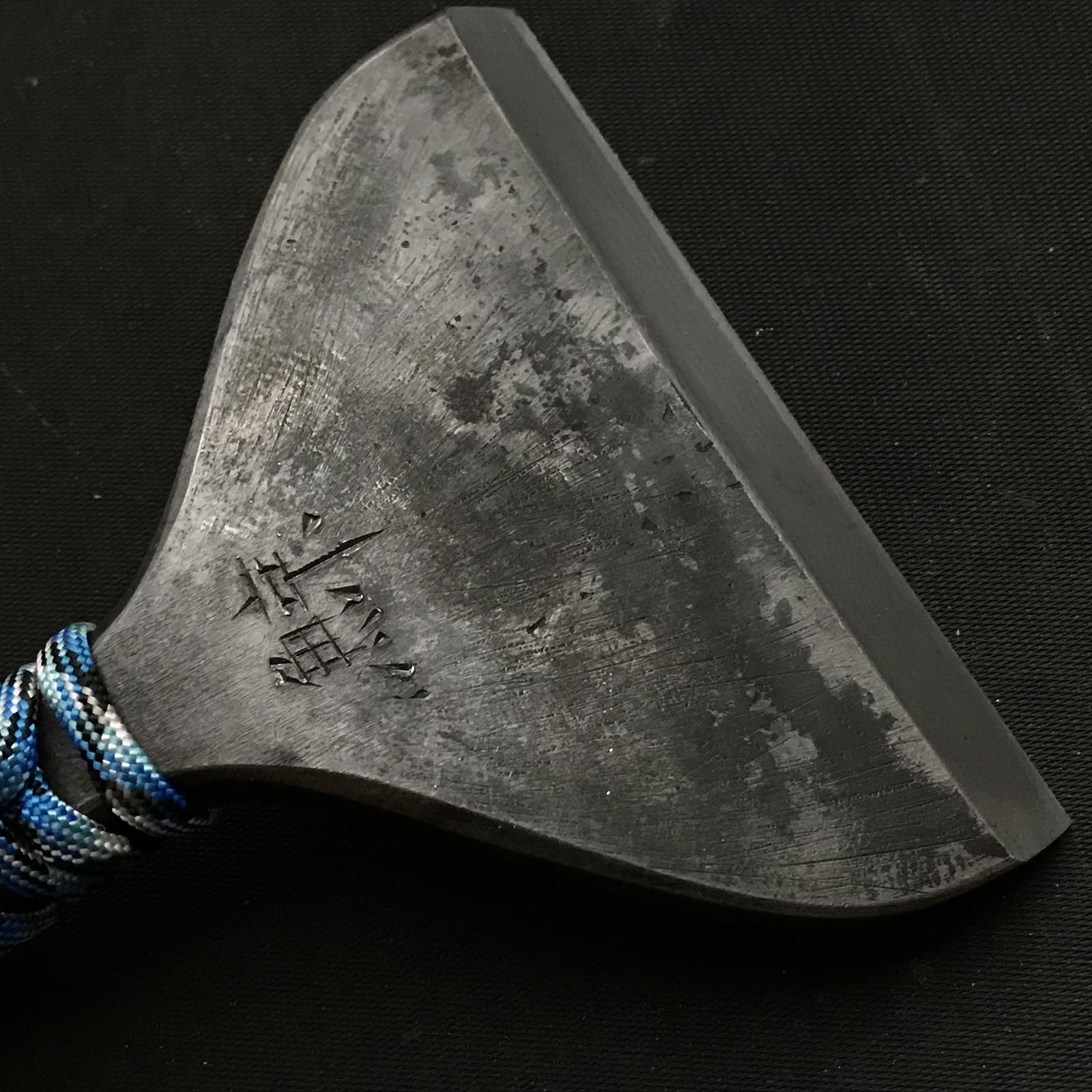 KUSHIRA Scraper with blue steel (For Plane Body Bottom Set up ) 鯨 鉋下端スクレイパー 水野清介氏の弟子作 98mm