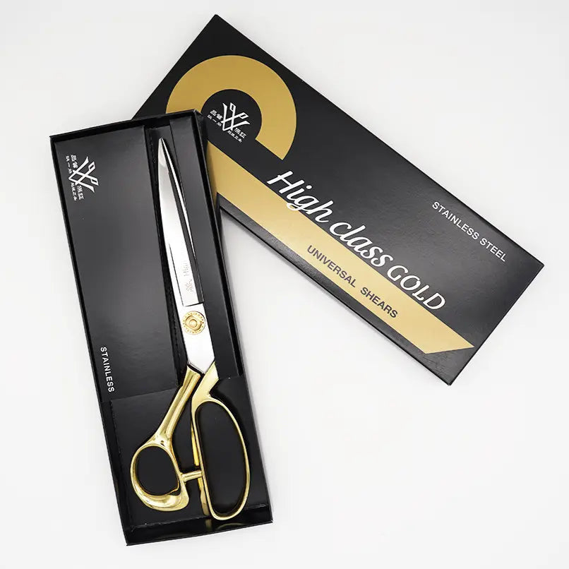 DiaWood High Class Gold Hand made Tailor's Shears Lasha scissors DiaWood High Class Gold Hand made Tailor's Shears Lasha scissors