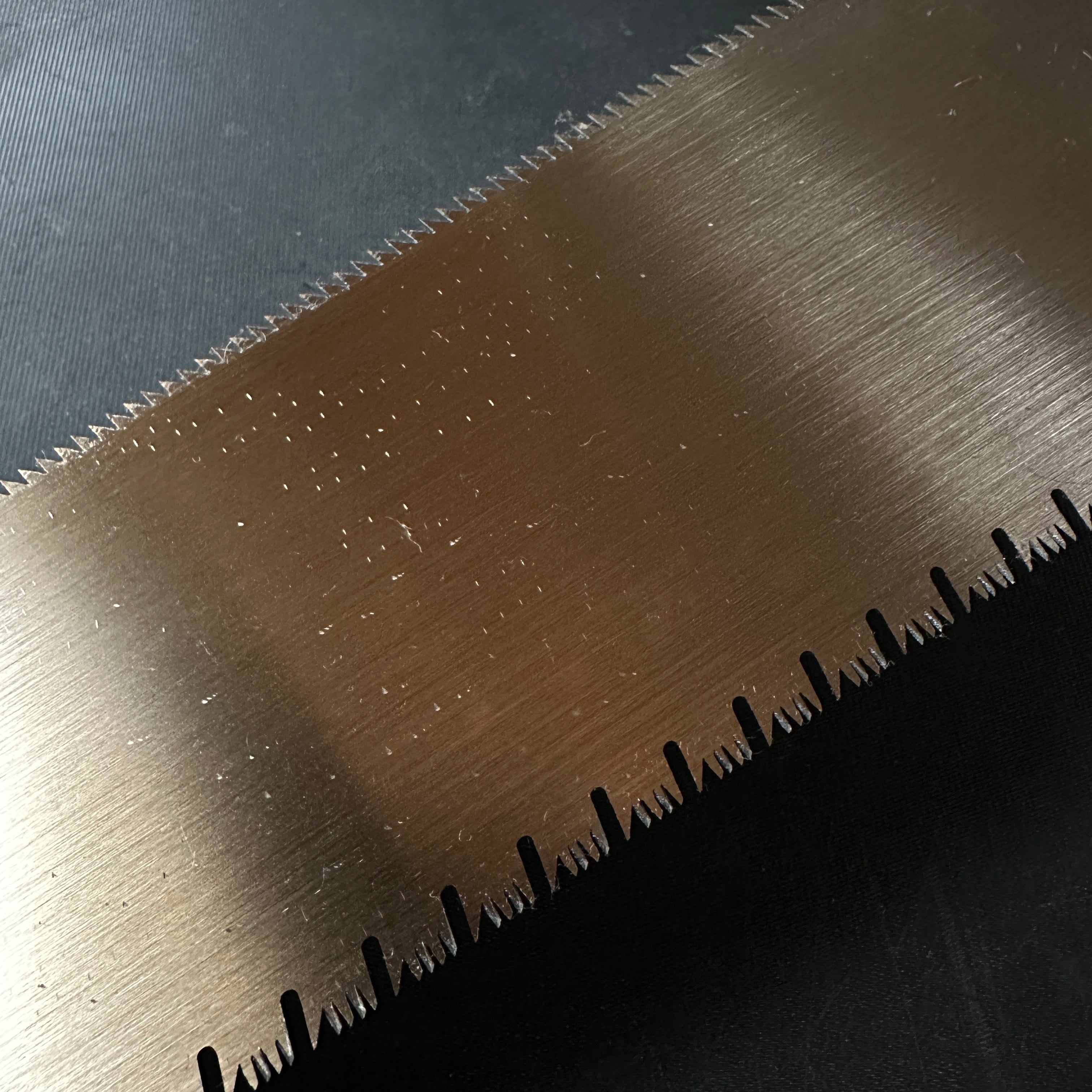 #67 Nagakatsu Double Edge (Ryoba) Saw with Eddy Type Handles For Hard Wood 長勝鋸 両刃鋸 渦巻き柄 広葉材用 225mm