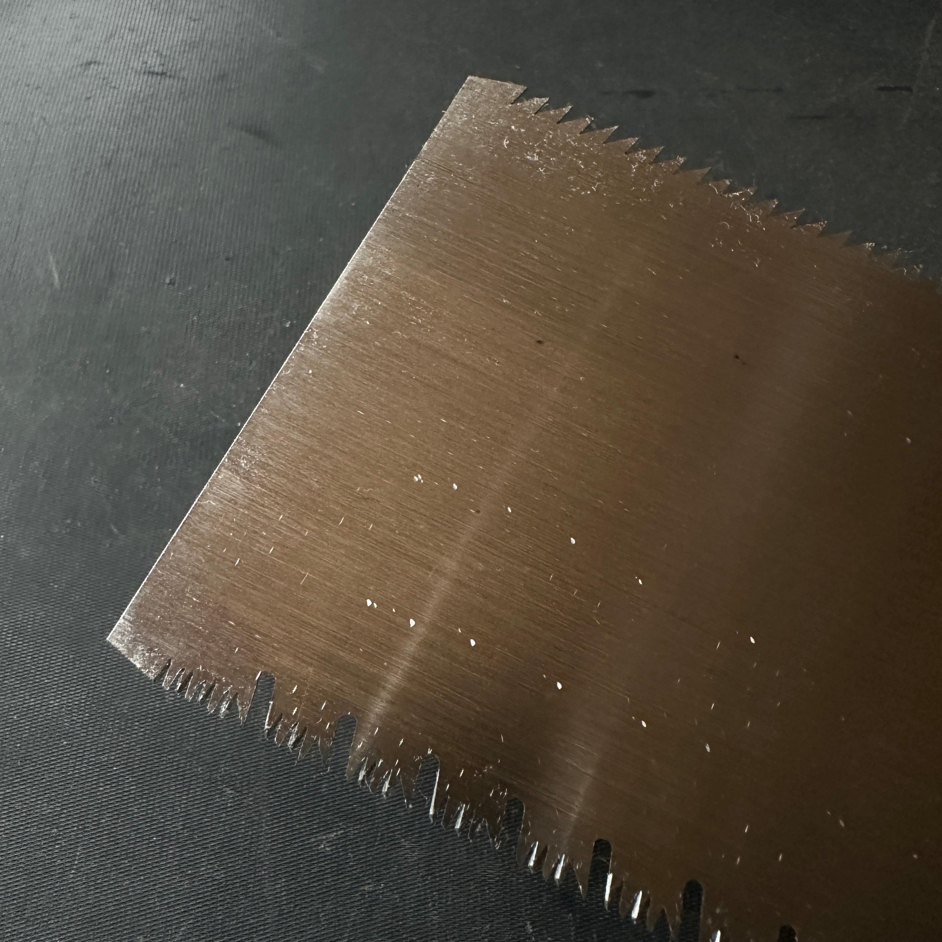 #67 Nagakatsu Double Edge (Ryoba) Saw with Eddy Type Handles For Hard Wood 長勝鋸 両刃鋸 渦巻き柄 広葉材用 225mm