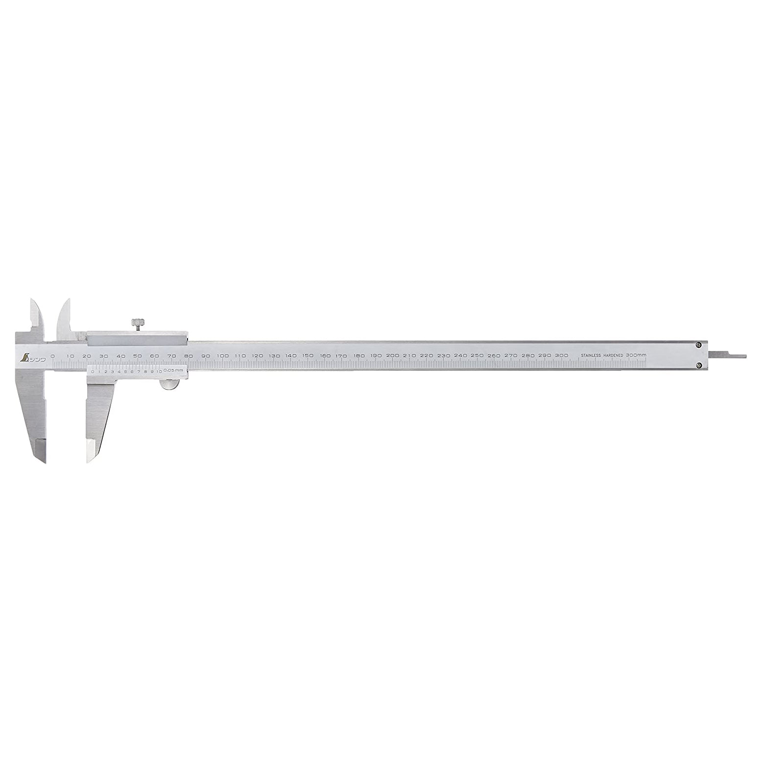 SHINWA Basic Vernier calipers Silver シンワ測定(Shinwa Sokutei) 普及ノギス シルバー