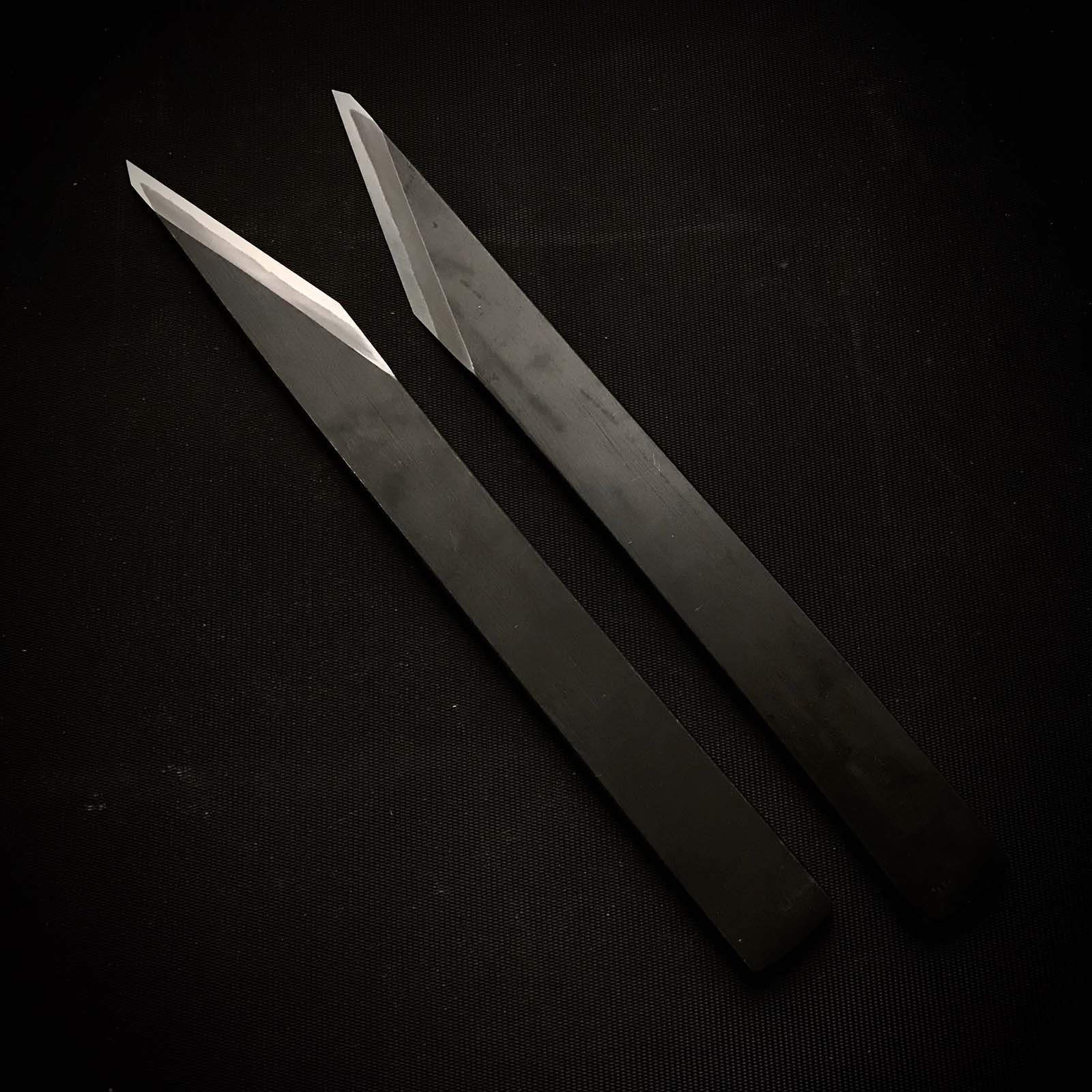 Tasai Kiridashi Knives Right & Left 田斎作 切出し小刀 左右 21mm
