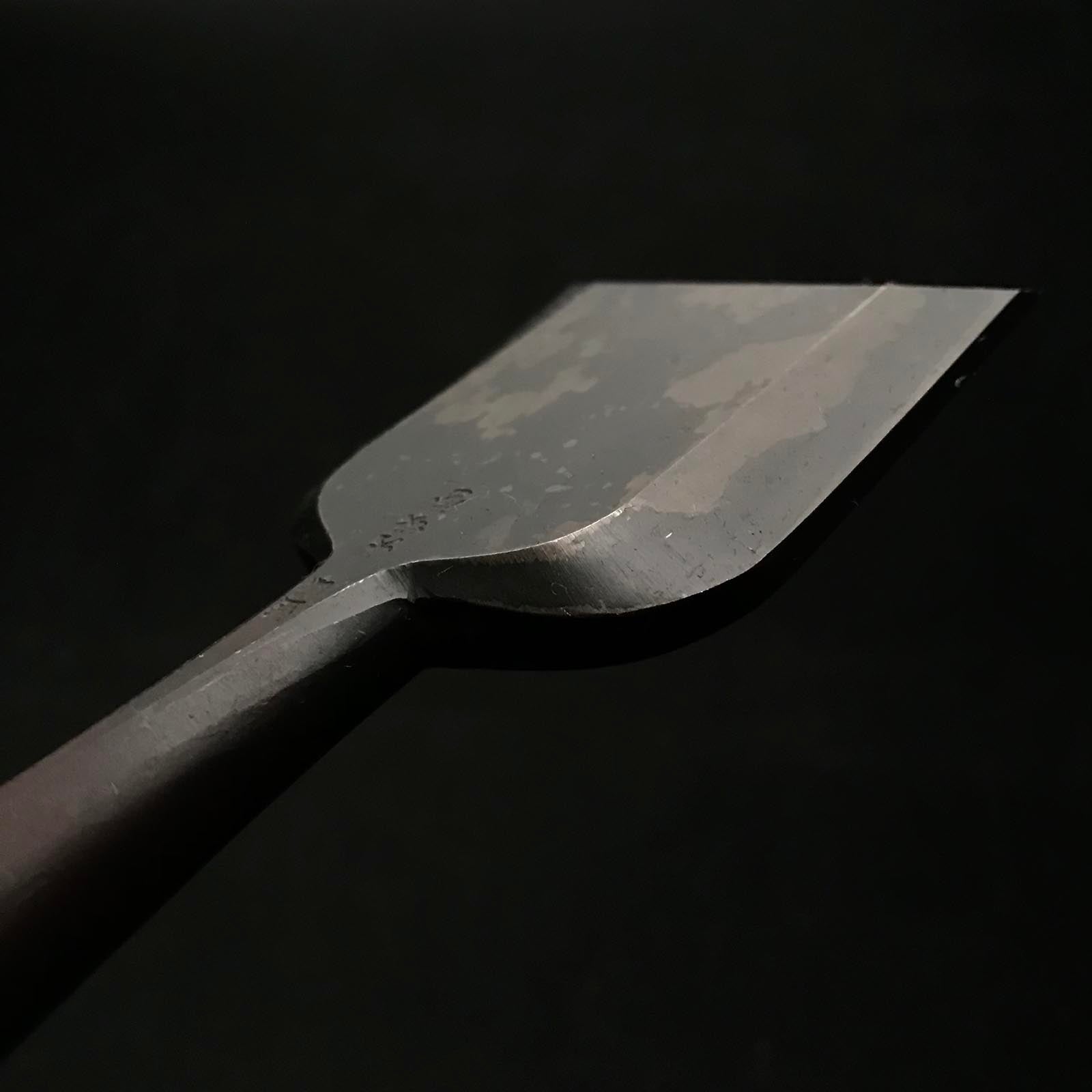 Old stock Early works Kiyohisa Bench chisels by Watanabe Kiyoe 掘出し物 早期作品 清久作問屋名 追入鑿 Oirenomi 54mm