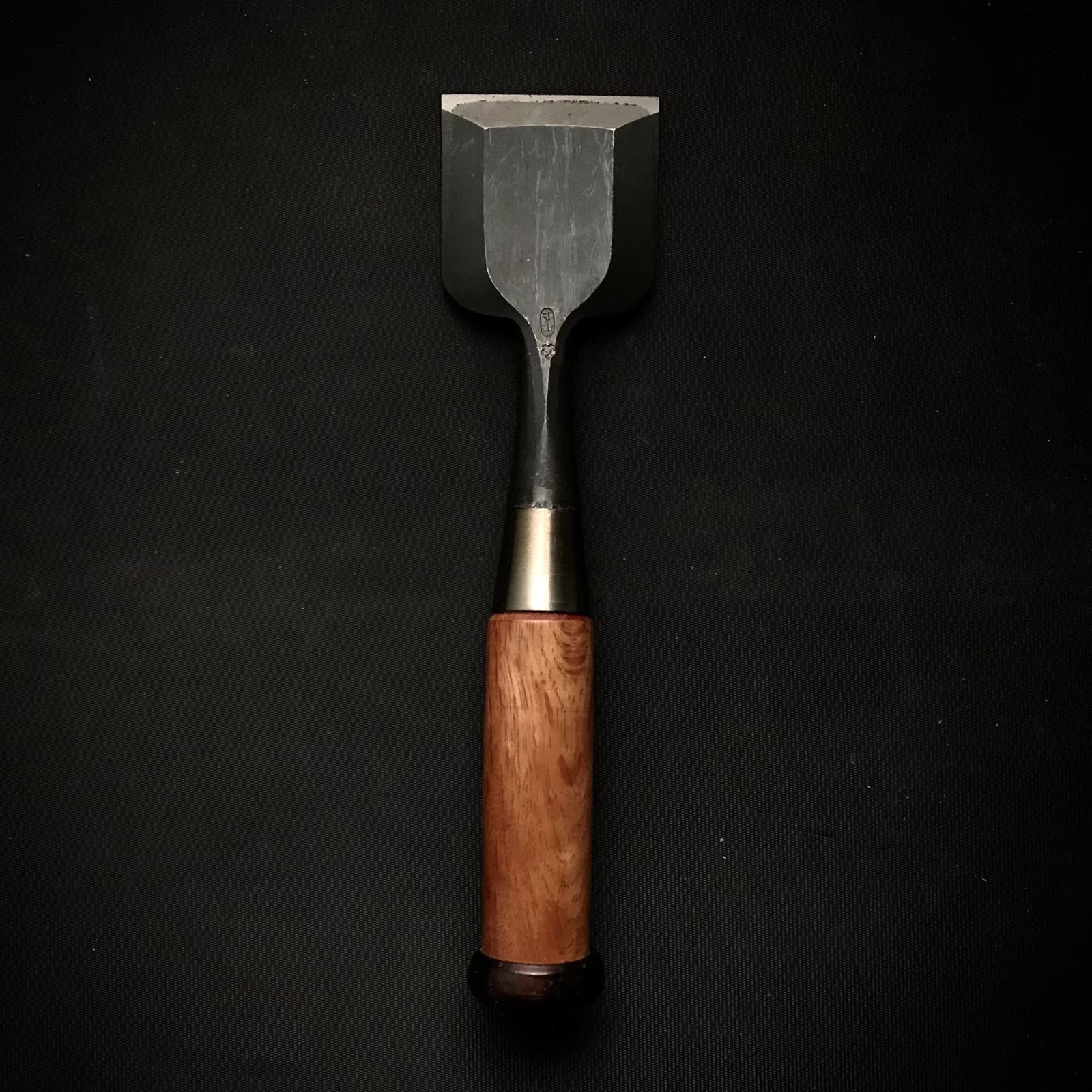 オールドストック 作上 特幅 ベンチノミ 掘り出し物 作上幅広追入鑿 54mm おいれのみ