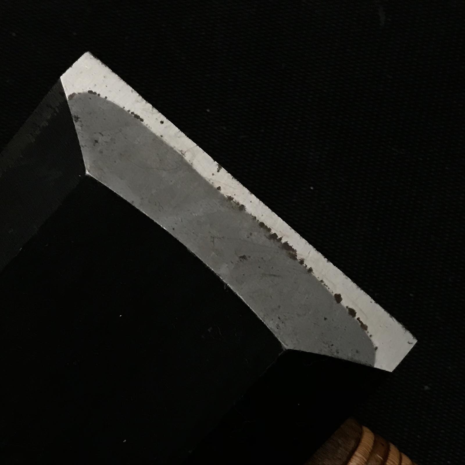 オールドストック 作上 特幅 ベンチノミ 掘り出し物 作上幅広追入鑿 54mm おいれのみ