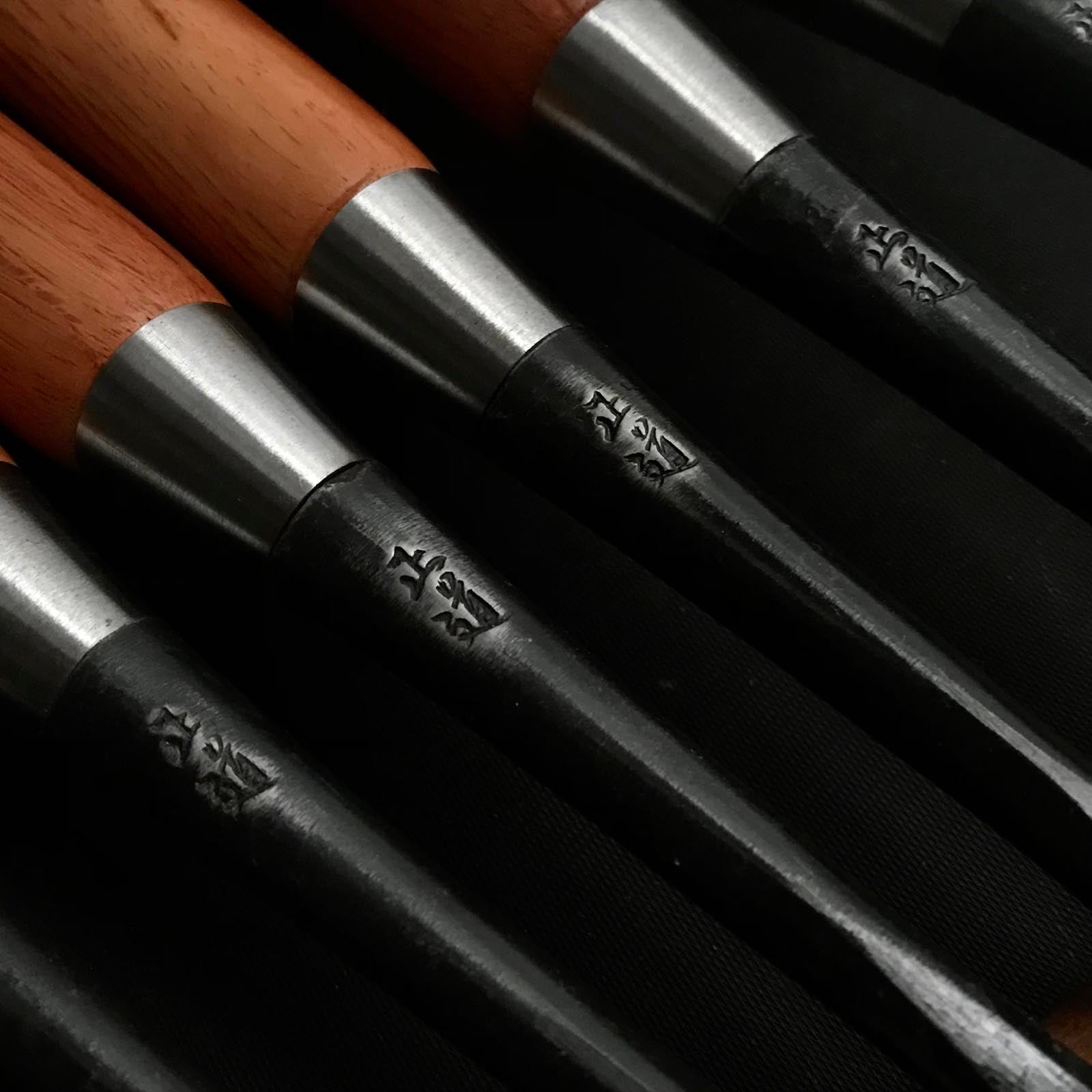 古株2号 正道 彫刻ノミセット 掘り出し物 正道 彫刻組鑿 10本