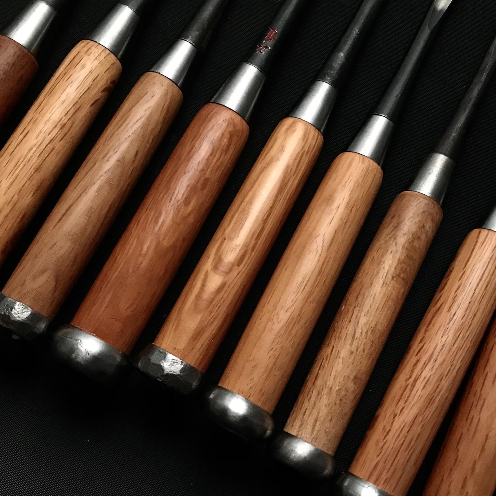 Old stock #1 Masamichi Carving chisels set 掘出し物 正道 彫刻組鑿 10本