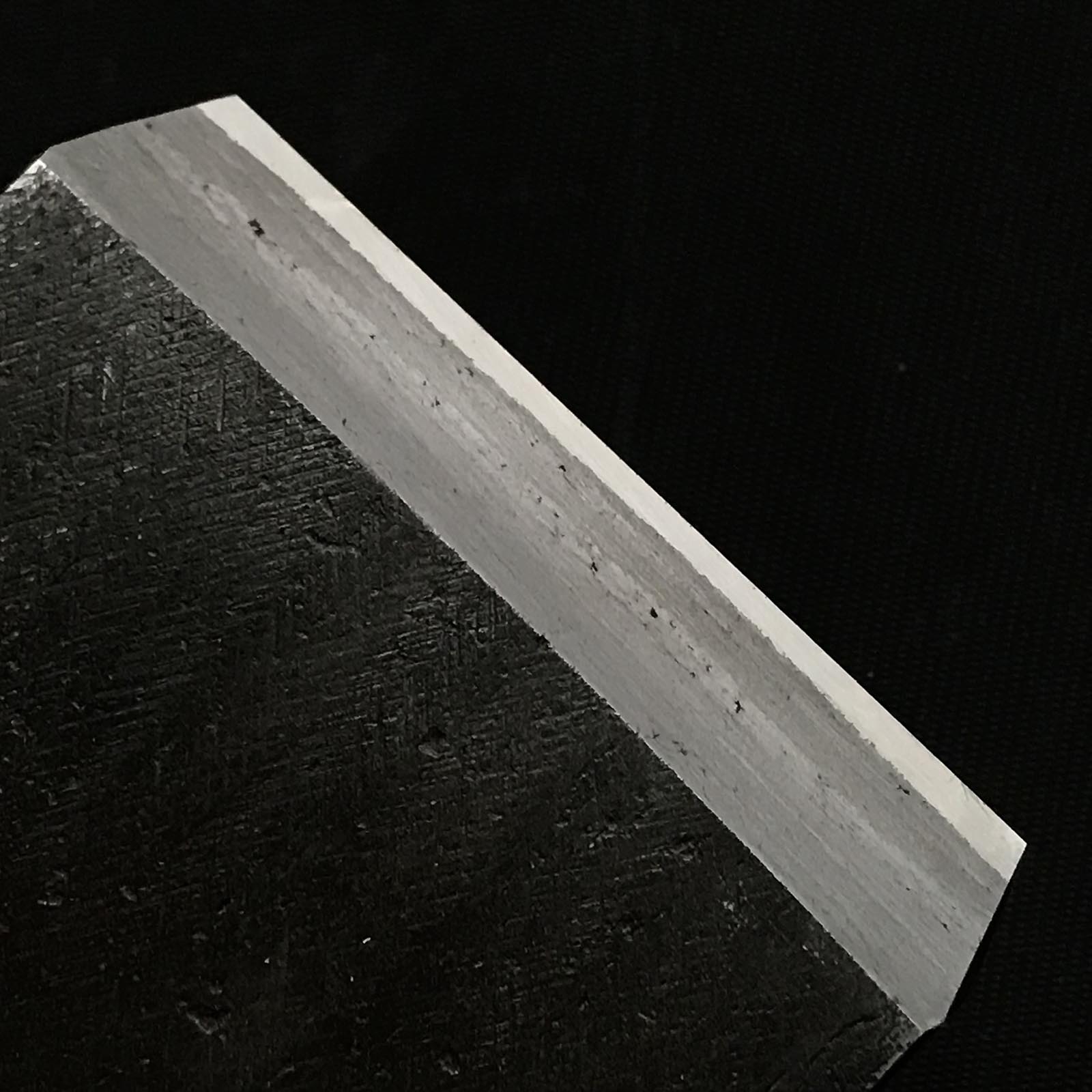 Hyakunenkizami Plane(Kanna) Blade by Seisuke Mizuno 水野清介作 百年刻穴 鉋刃 70mm