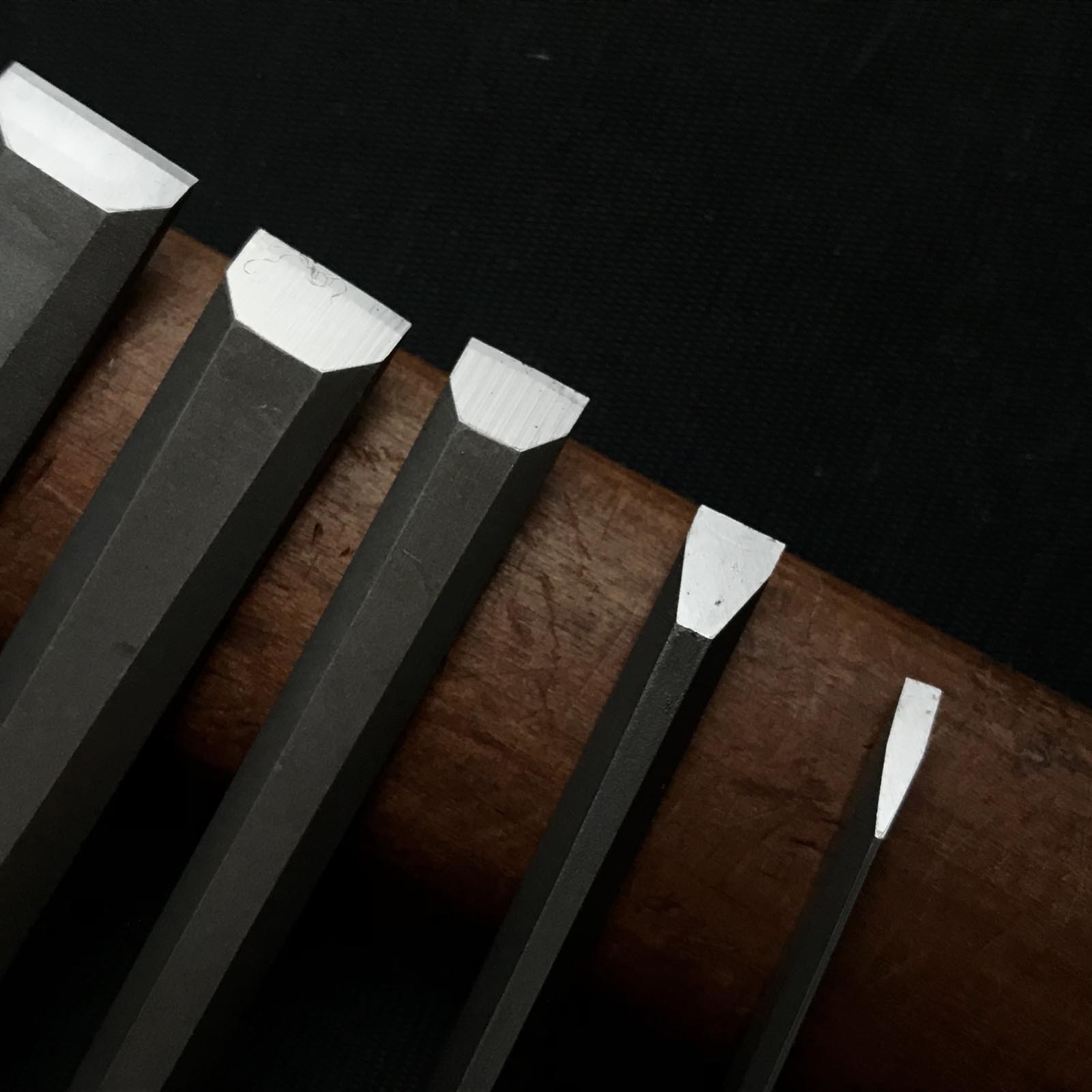 ノミカツ 広葉樹用 ハイス鋼セット のみ勝 ハイス鋼 追入組鑿 おいれのみ