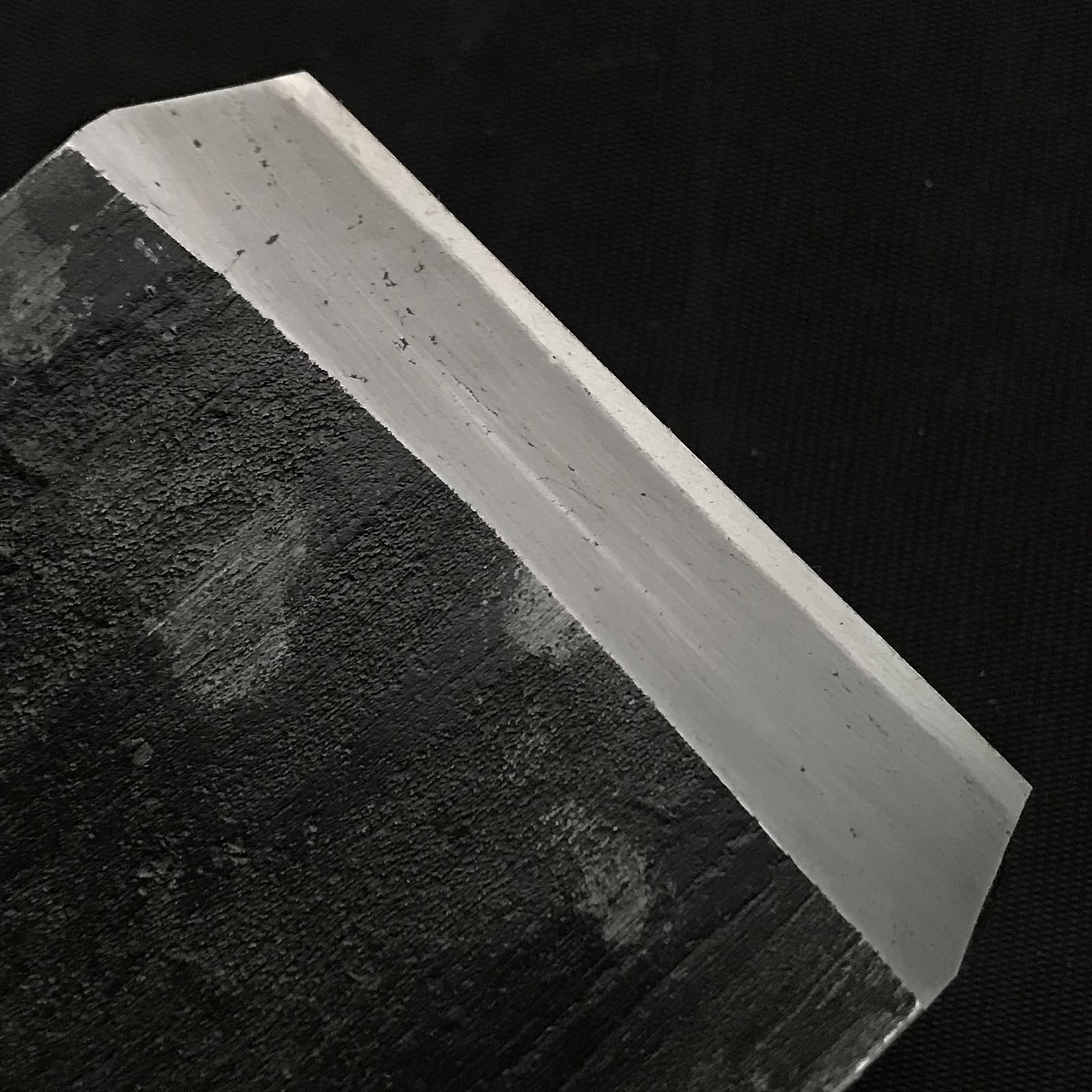 Old stock Higashi Denji Plane(Kanna) Blade by Ishibashi Toushichi 掘出し物 東伝次 石橋藤七作 鉋刃 78mm