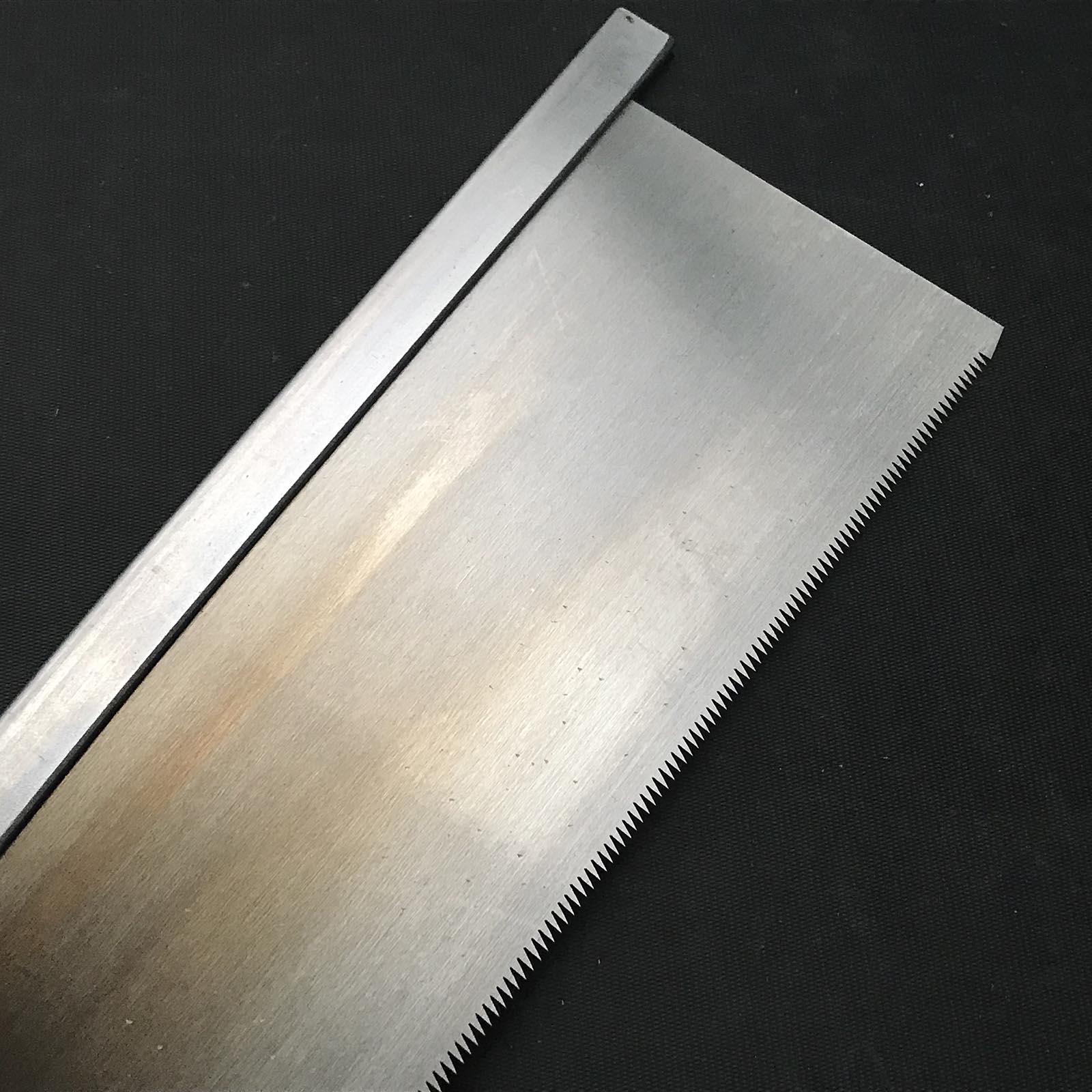 #35 Old stock Nagakatsu Noko Japanese Rip cut Zero set Dozuki Saw For Hard Wood 長勝鋸 胴付き鋸 縦挽 アサリ無し 広葉材用 270mm