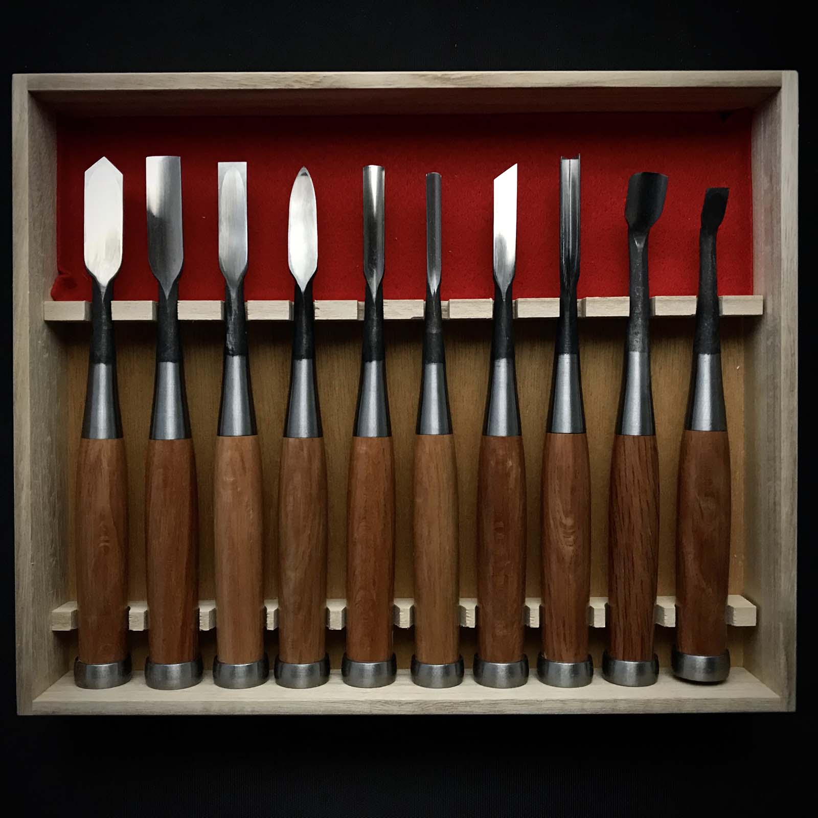 暁 彫刻組鑿 彫清作 青紙鋼