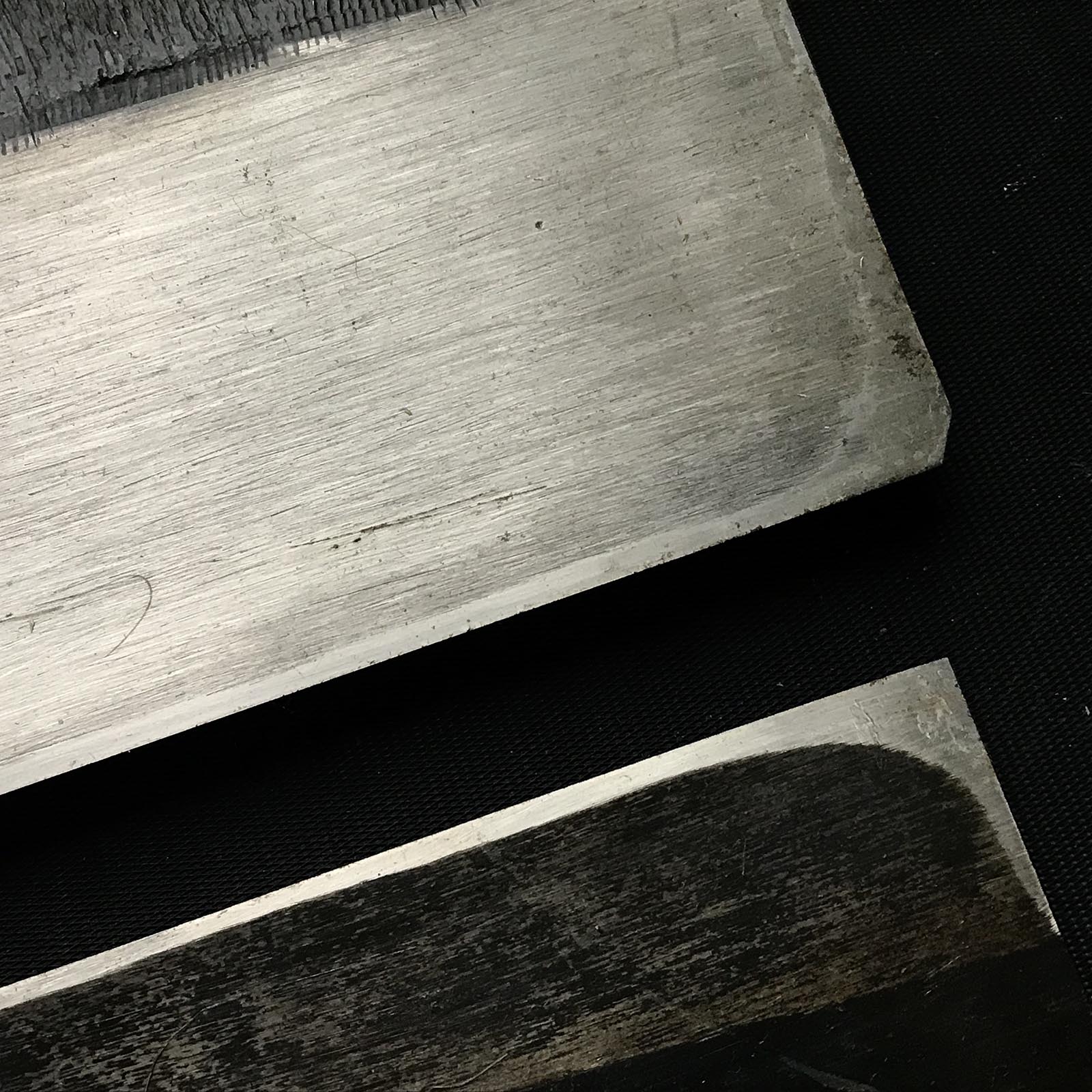 Kiunjyu Large Plane Blade by Oguma Torasaburou 小熊寅三郎 キ運寿 大鉋 刃のみ 185mm