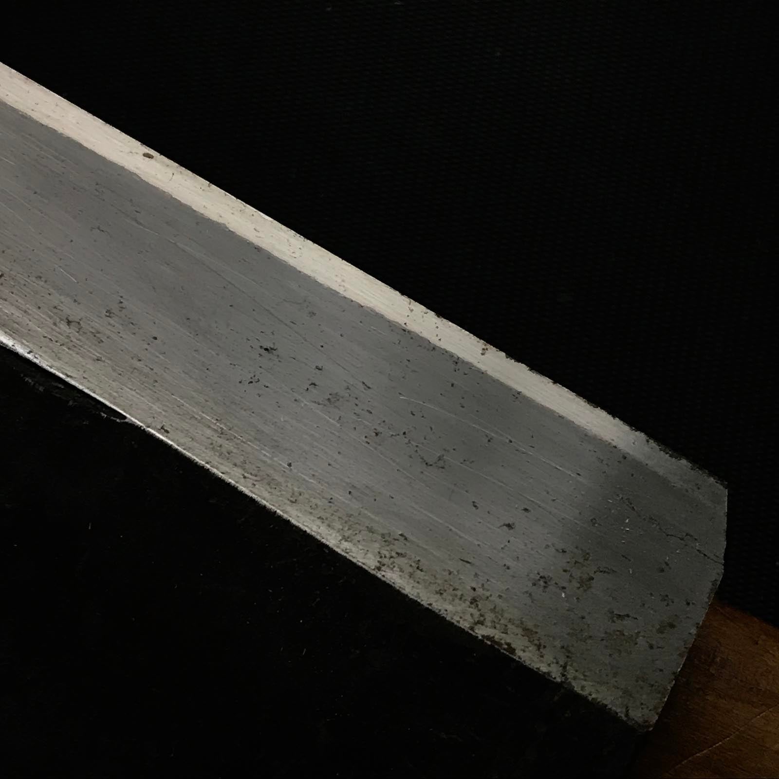 Kiunjyu Large Plane Blade by Oguma Torasaburou 小熊寅三郎 キ運寿 大鉋 刃のみ 185mm