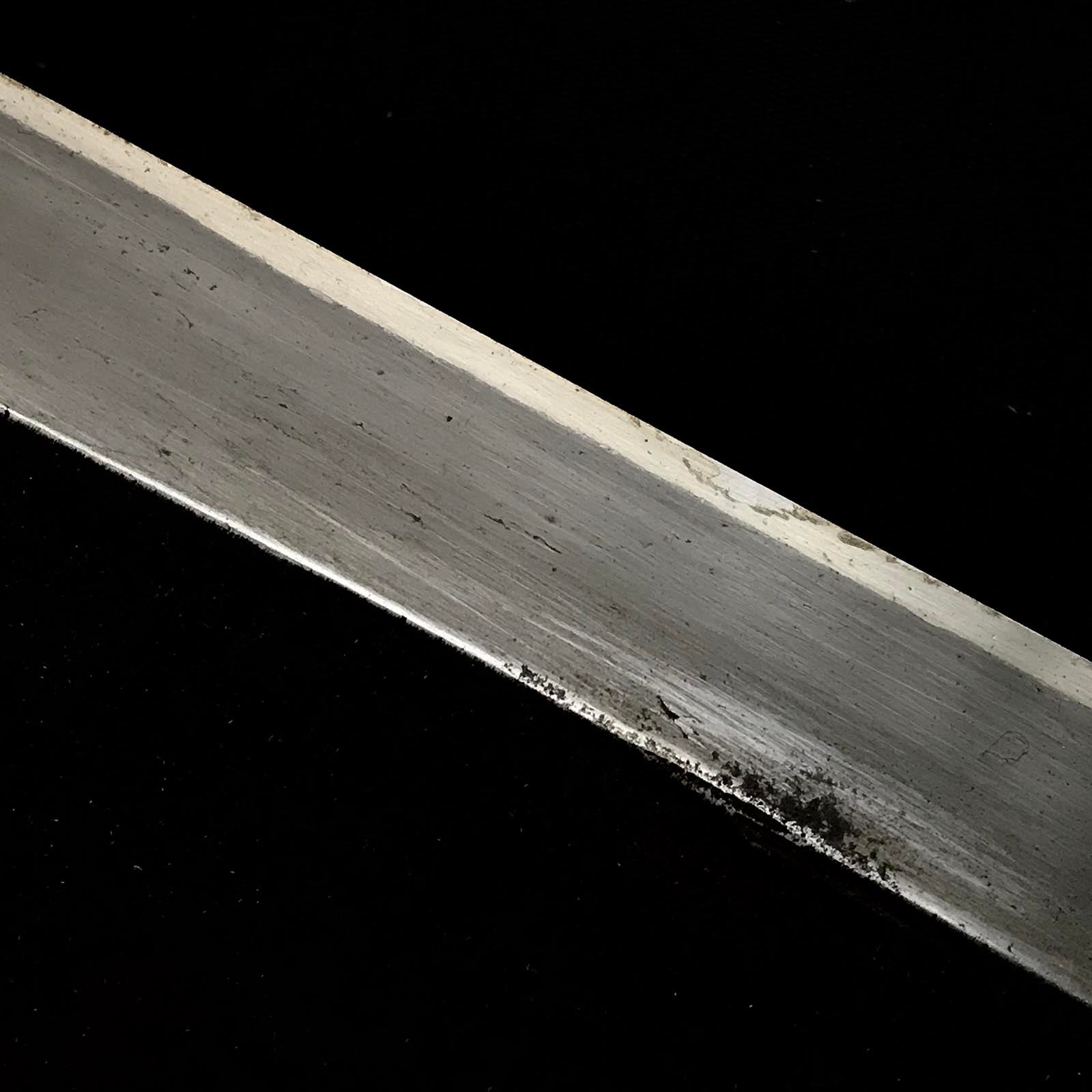 Kiunjyu Large Plane Blade by Oguma Torasaburou 小熊寅三郎 キ運寿 大鉋 刃のみ 185mm
