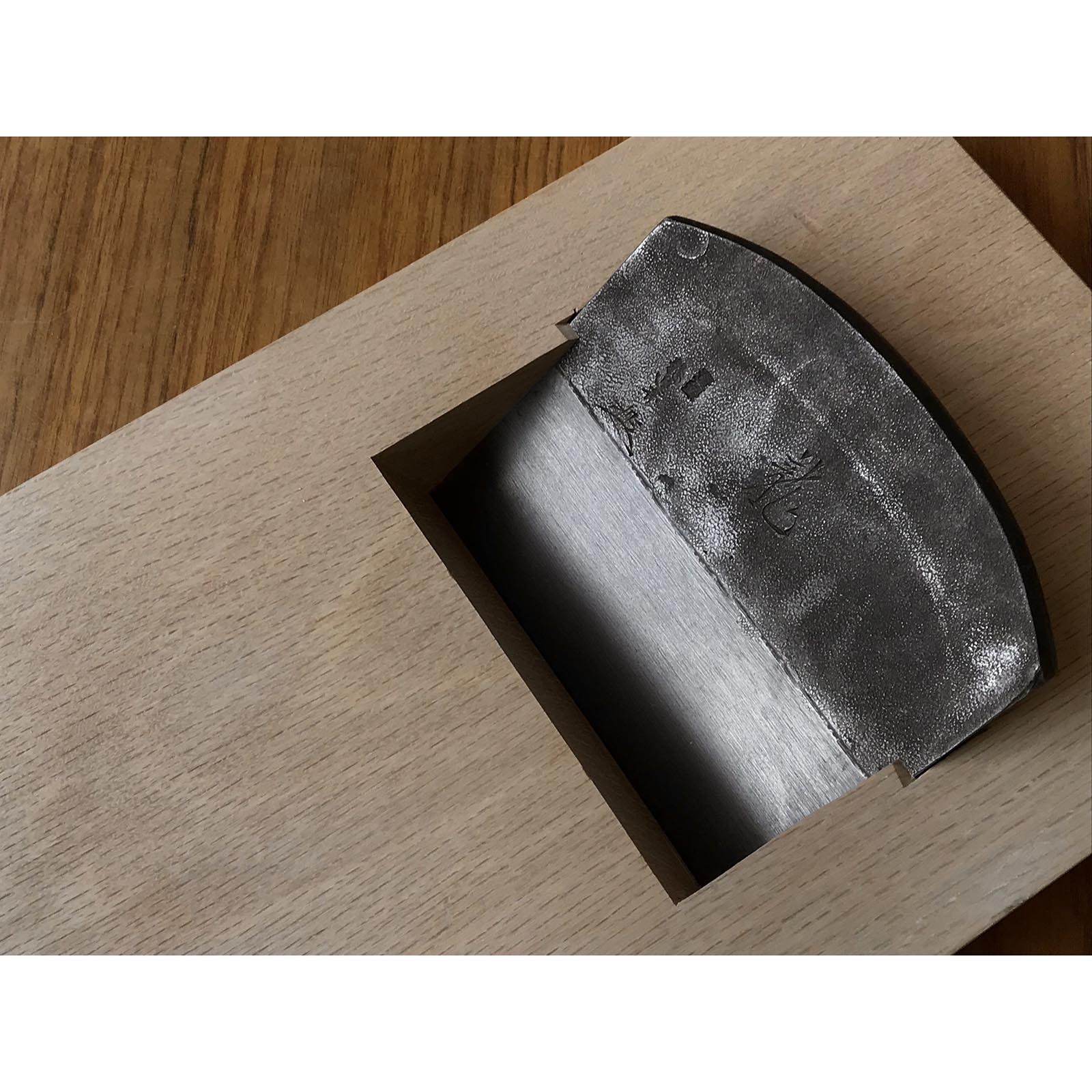 Ryu Large Plane(Kanna) by Tsutsumitomoichi From the collection of Kurashige san 蔵出し龍 堤朋一作 大鉋 125mm