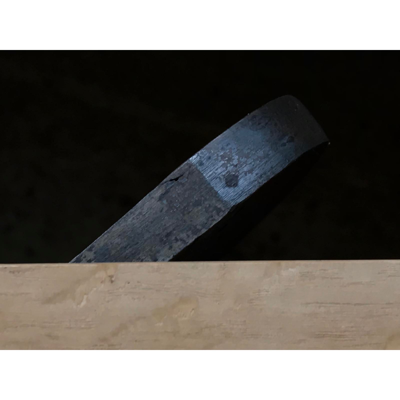 Uzumaki (swirl) Large Plane (Kanna) by Mosaku From Collector 蔵出し 神田規久夫 も作 渦巻 大鉋 105mm