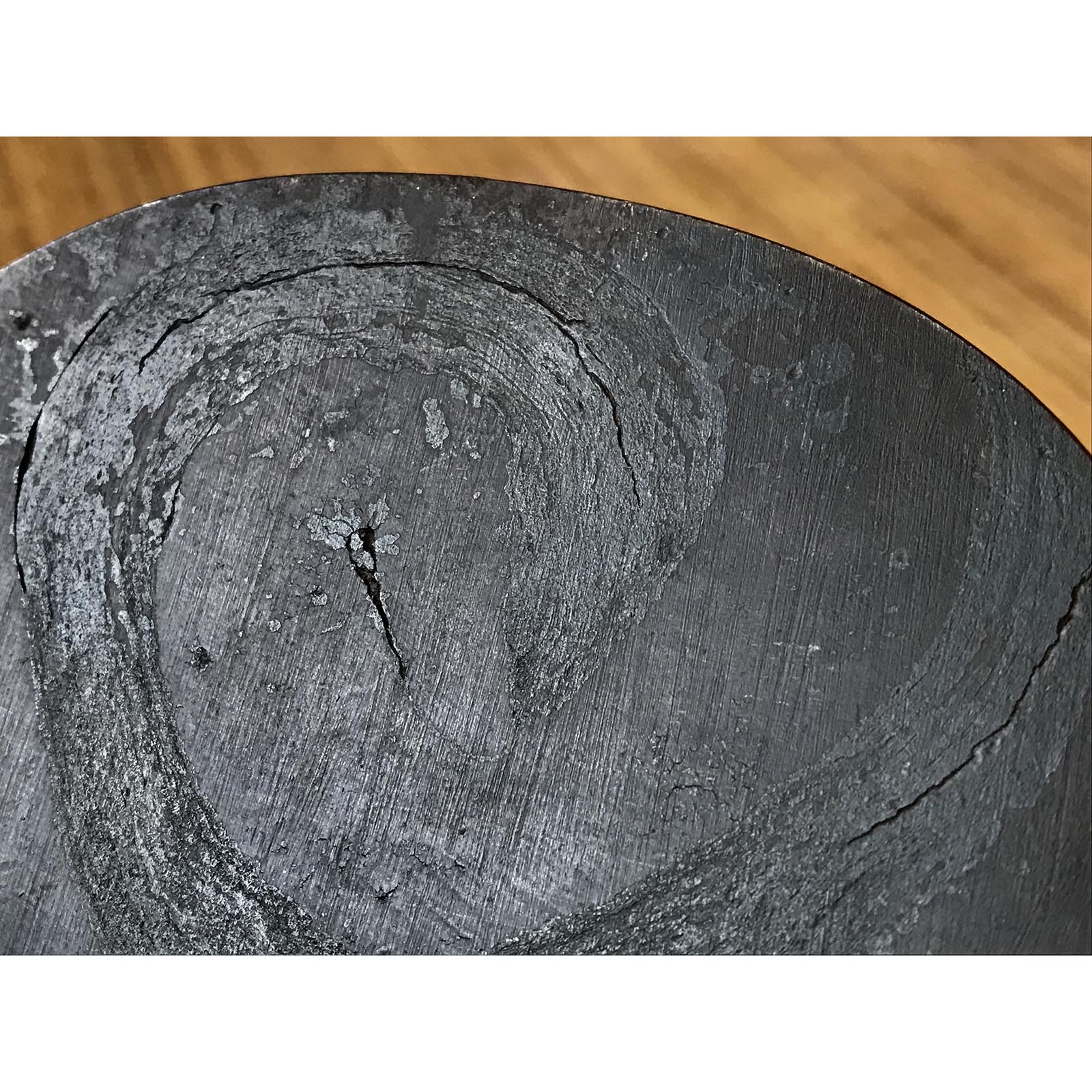 Uzumaki (swirl) Large Plane (Kanna) by Mosaku From Collector 蔵出し 神田規久夫 も作 渦巻 大鉋 105mm