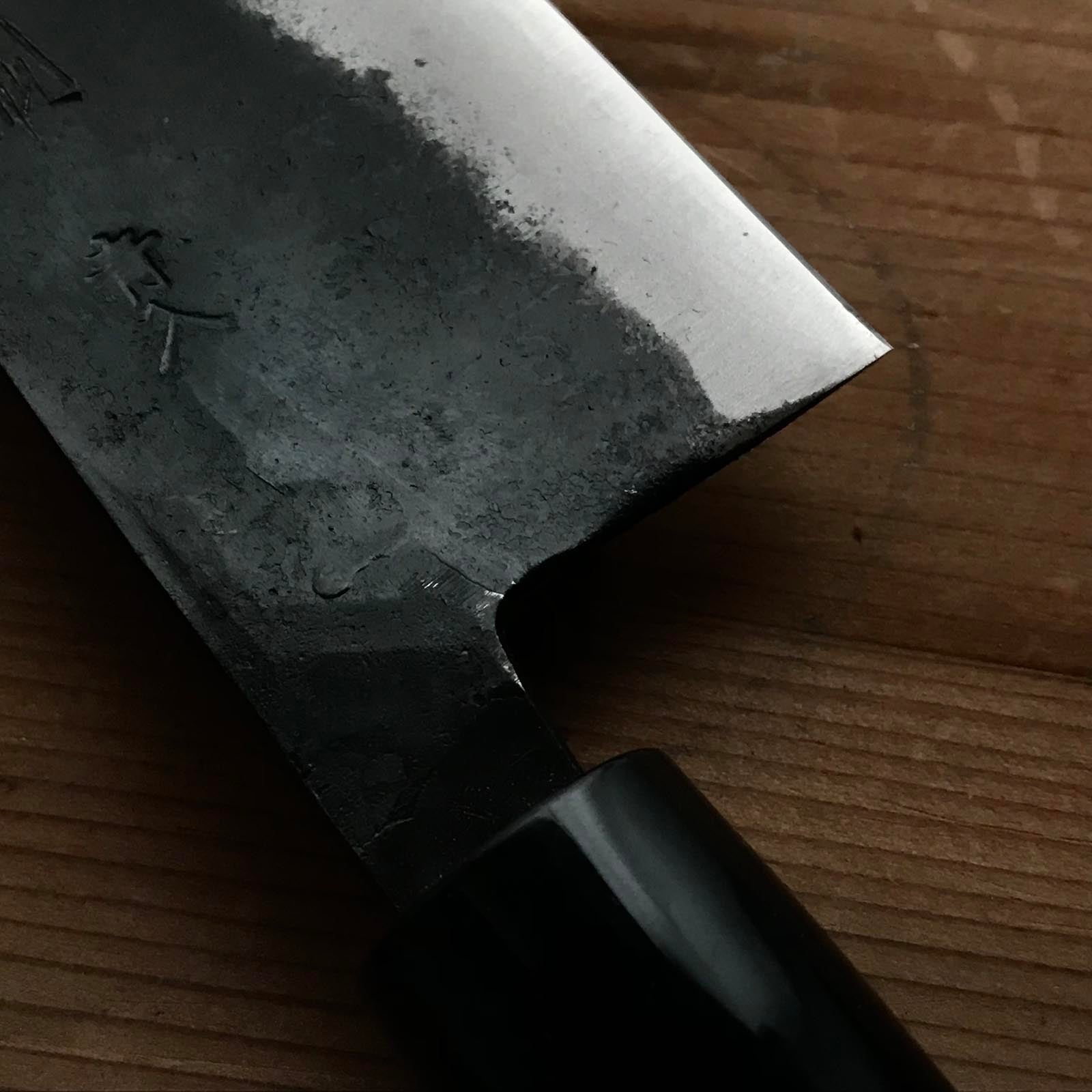Suketauna Santoku Bocho with Blue Steel 助綱 三徳包丁 青紙付 165mm