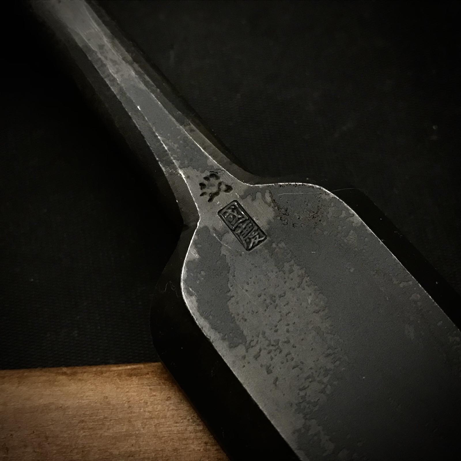 Old stock Kunikei 3rd Generations Timber chisels by Ikeda Yoshiro 掘出し物 池田慶郎氏 三代目国慶作 叩鑿 Tatakinomi