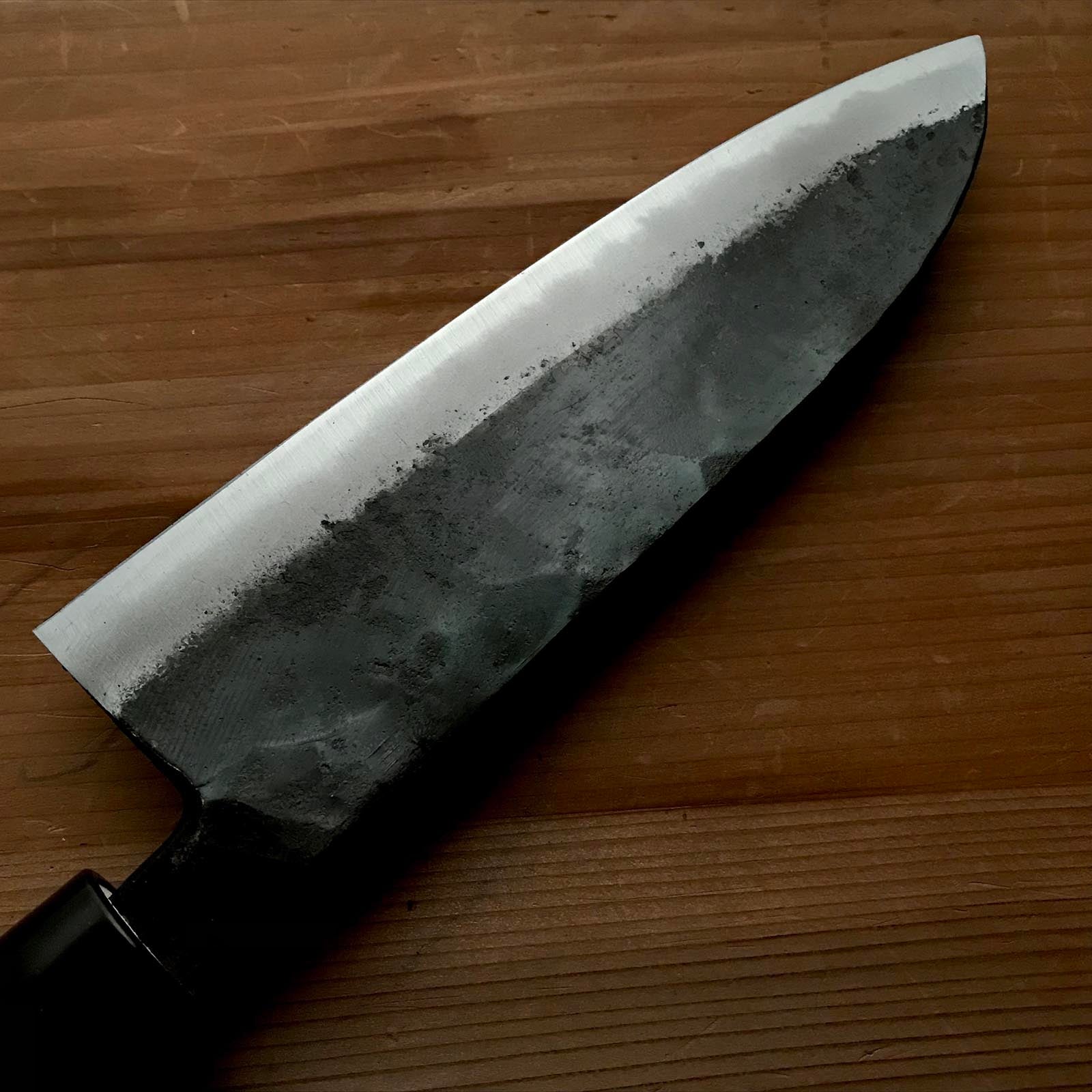 Suketauna Santoku Bocho with blue steel 助綱 三徳包丁 青紙付 165mm