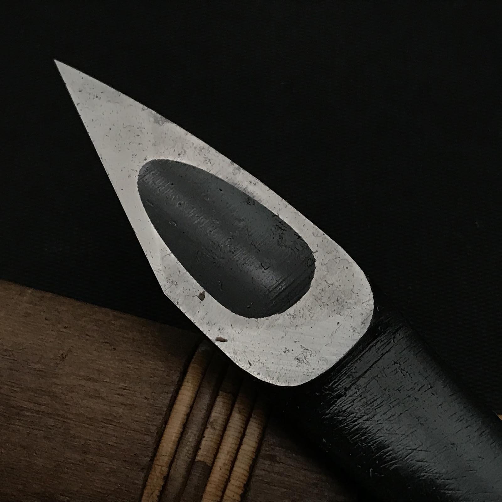 Old stock Sukemaru 3rd generation Kiridashi by Kanda Kioku 掘出し物 碓氷金三郎 鯰 三代目助丸作 切出し小刀