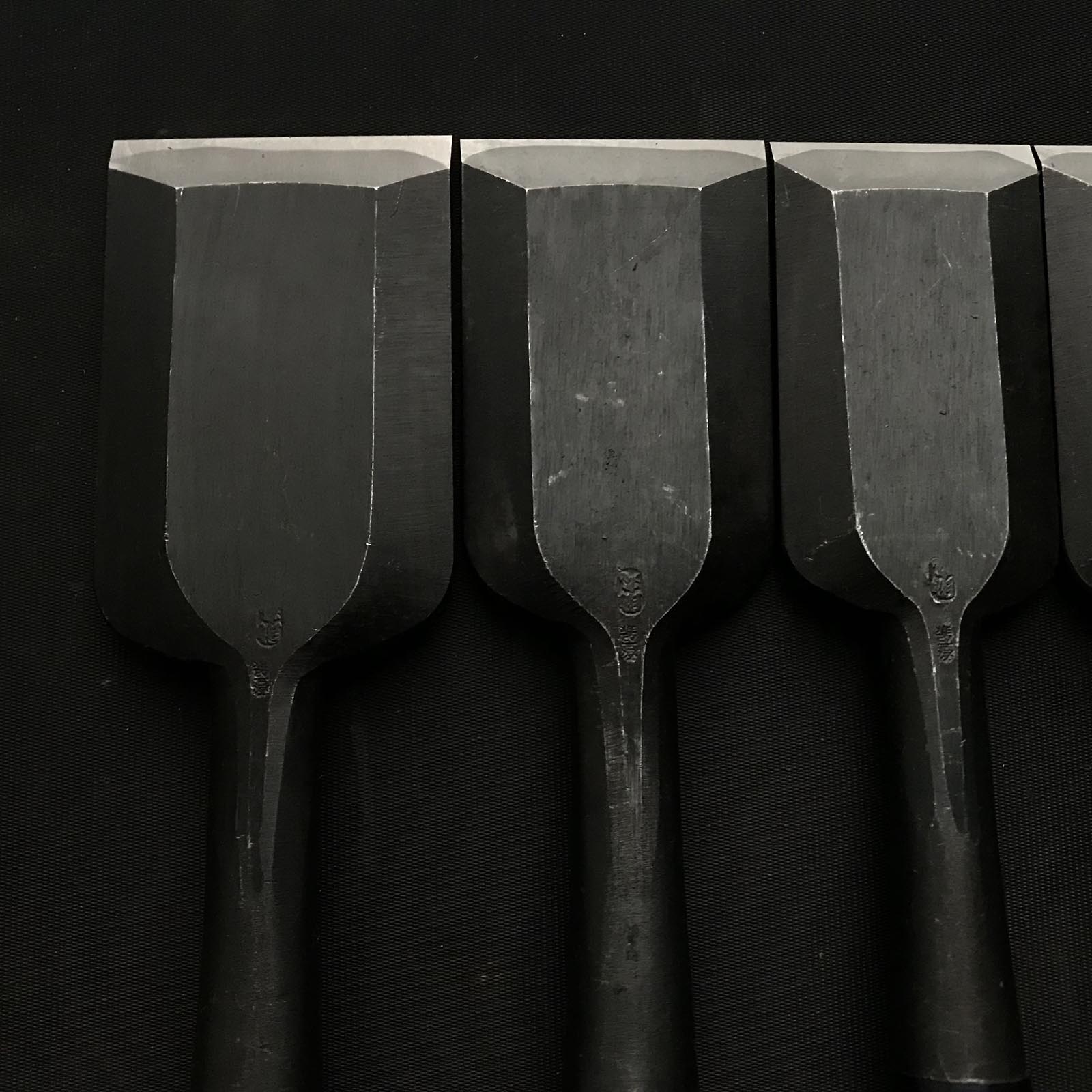 Sukemaru 4th Timber chisels by Usui Yoshio 四代助丸 碓氷淑郎 叩き鑿 Each size