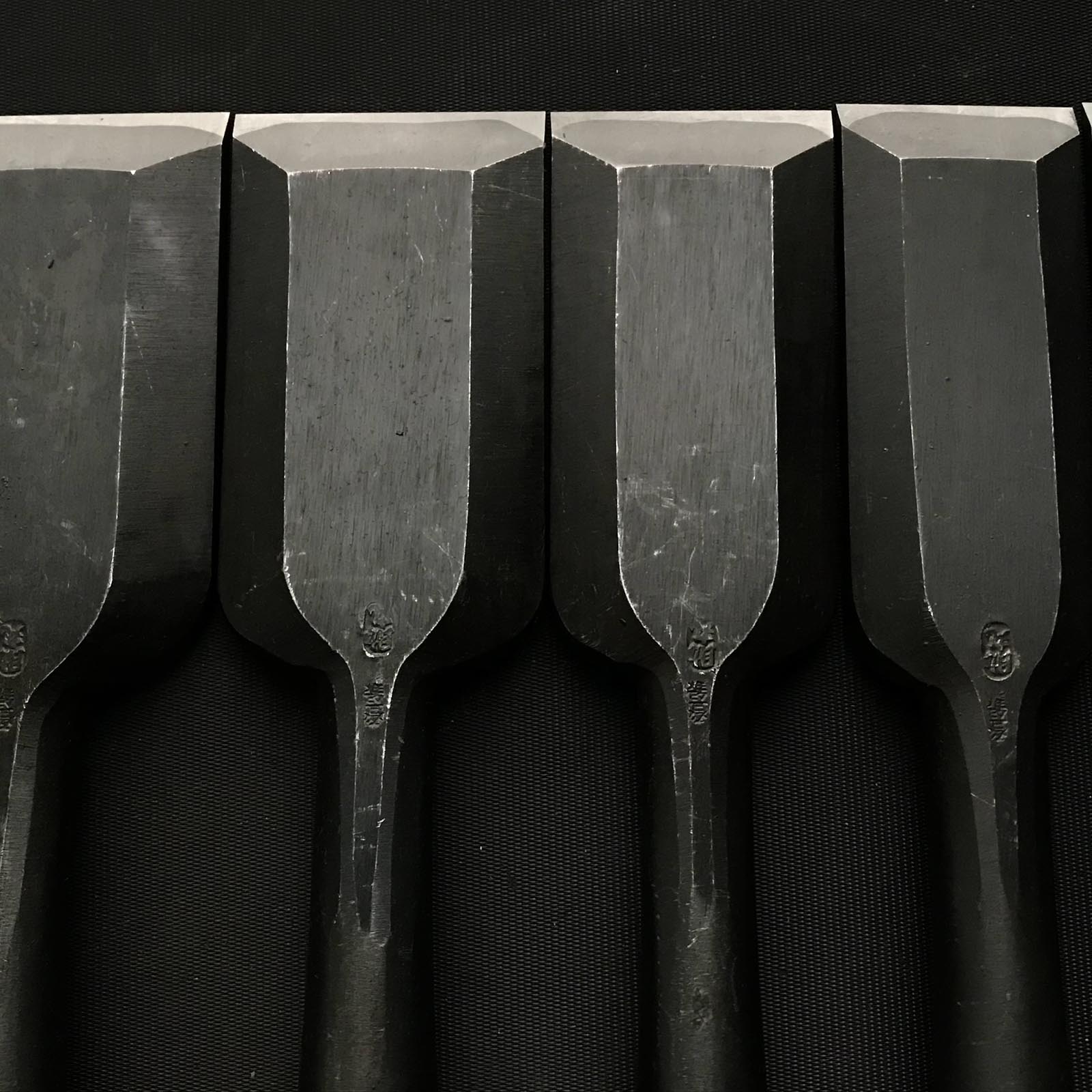 Sukemaru 4th Timber chisels by Usui Yoshio 四代助丸 碓氷淑郎 叩き鑿 Each size