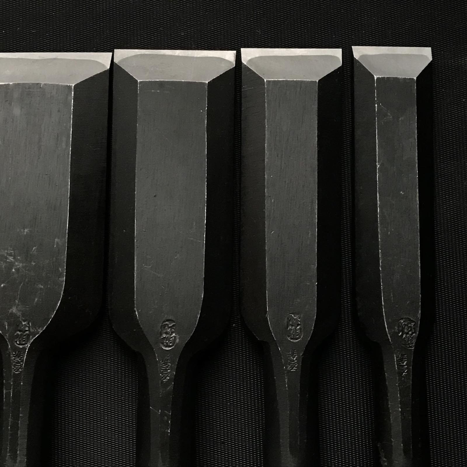 Sukemaru 4th Timber chisels by Usui Yoshio 四代助丸 碓氷淑郎 叩き鑿 Each size