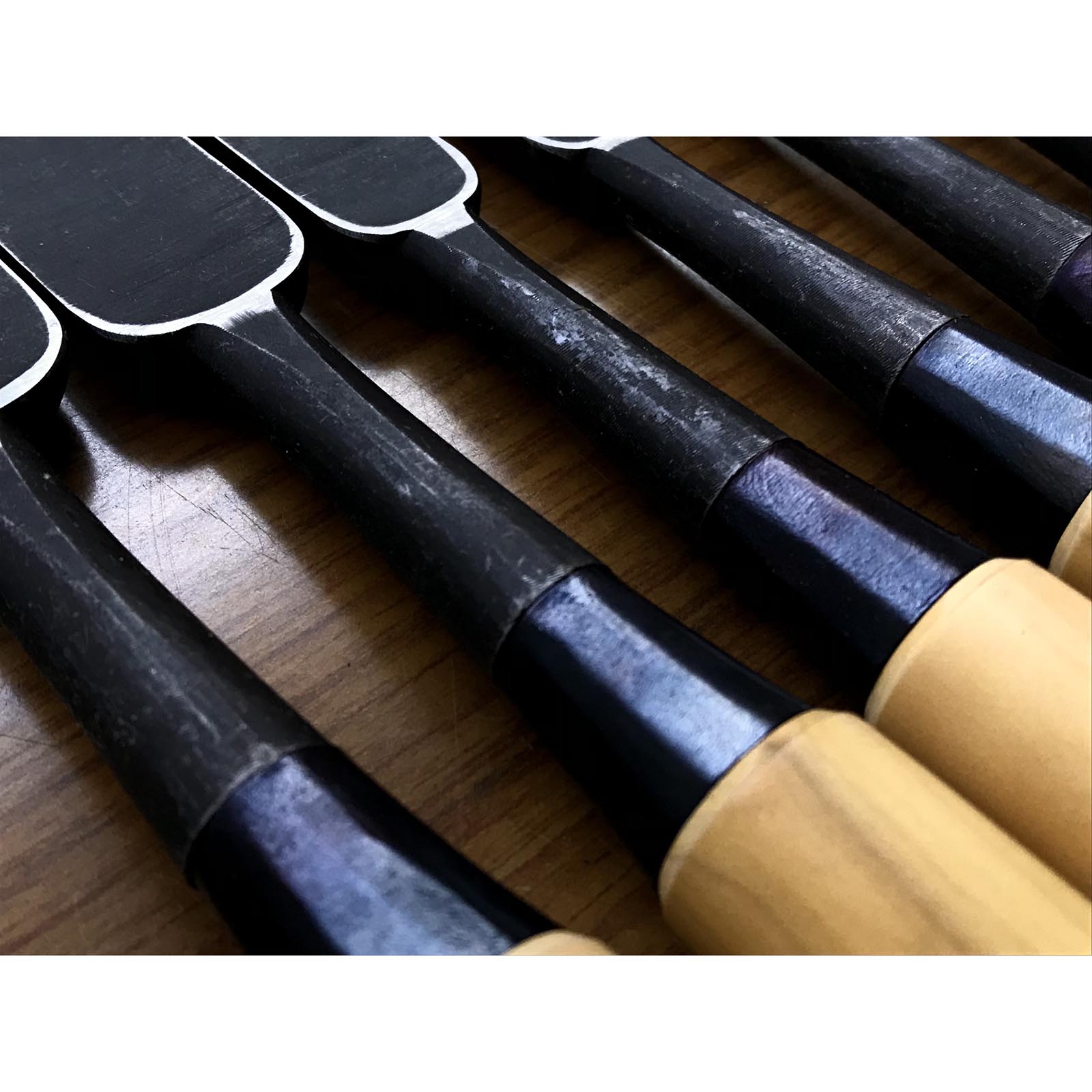 元寿舟弘 船津祐司作 追入組鑿 黄楊柄