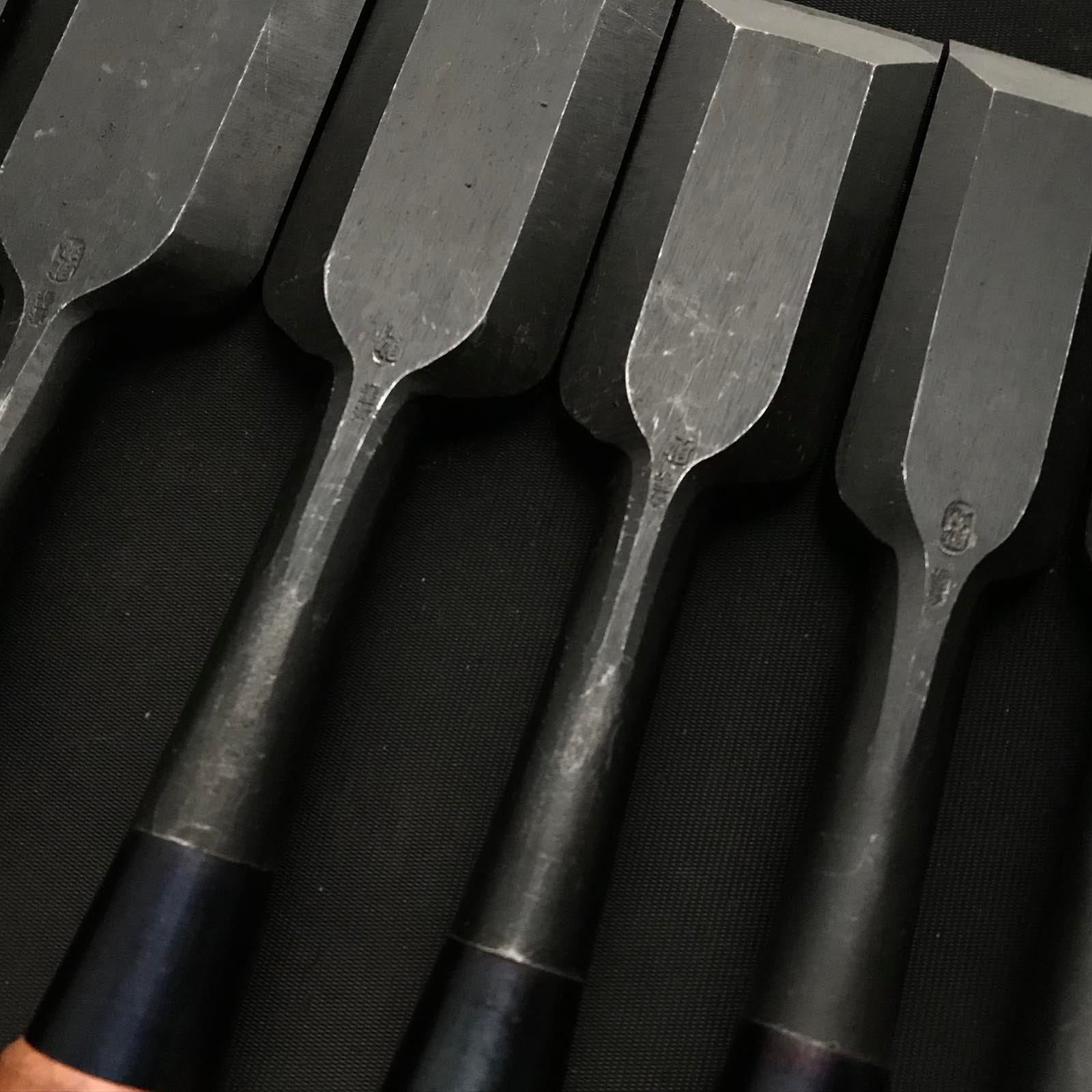 Sukemaru 4th Timber chisels by Usui Yoshio 四代助丸 碓氷淑郎 叩き鑿 Each size
