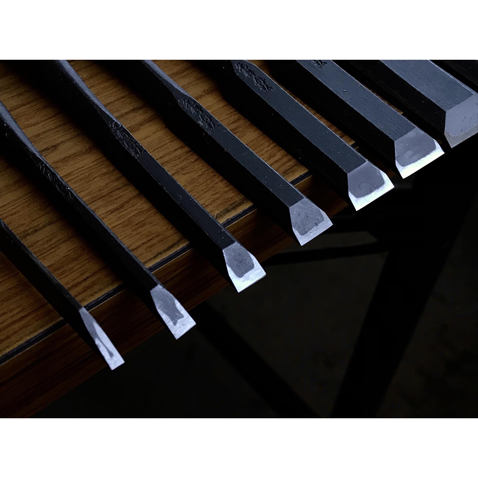 元寿舟弘 船津祐司作 追入組鑿 黄楊柄