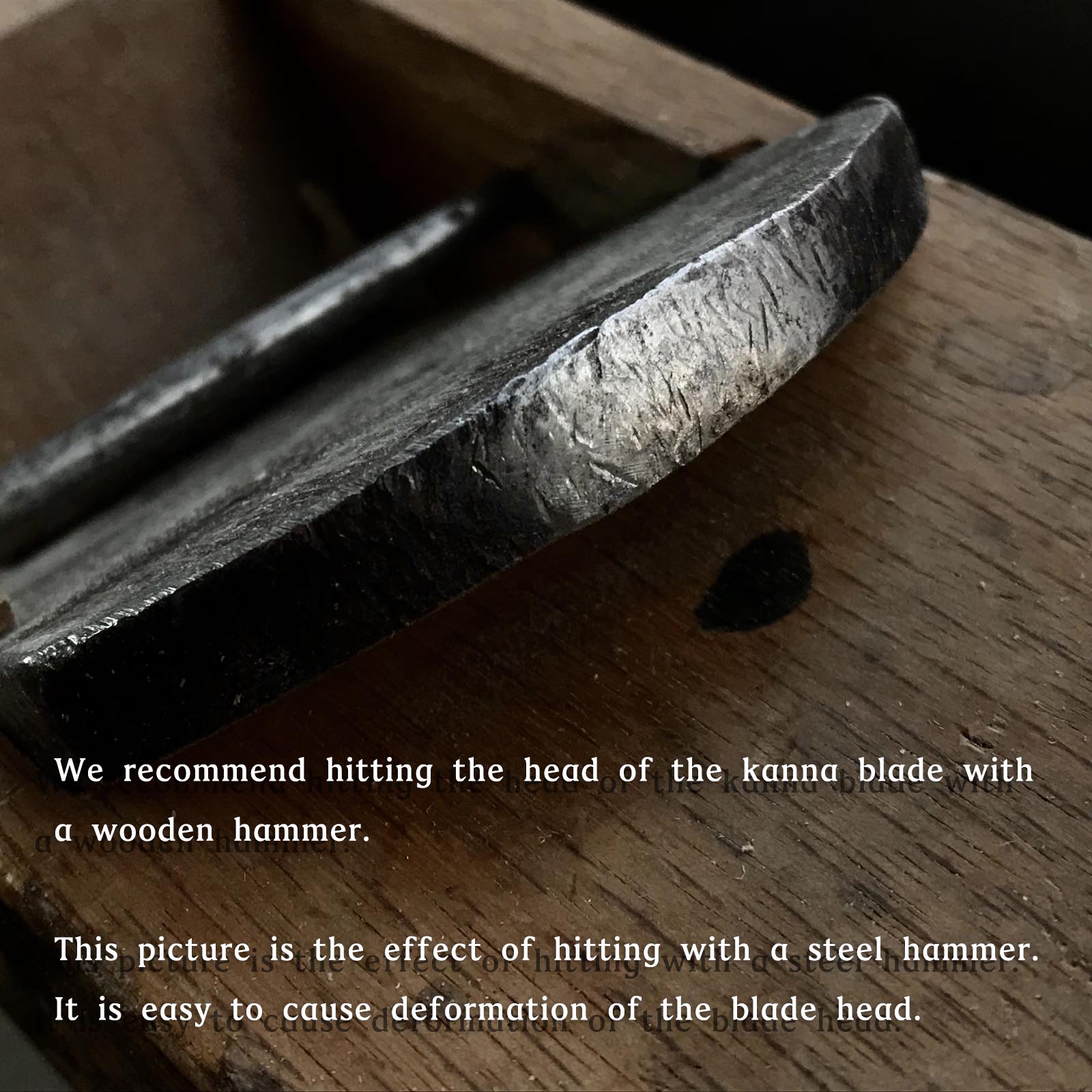 Japanese white oak Wooden Hammers rounded 木ハンマー ・木槌 φ 36,45,48,60,75,90mm