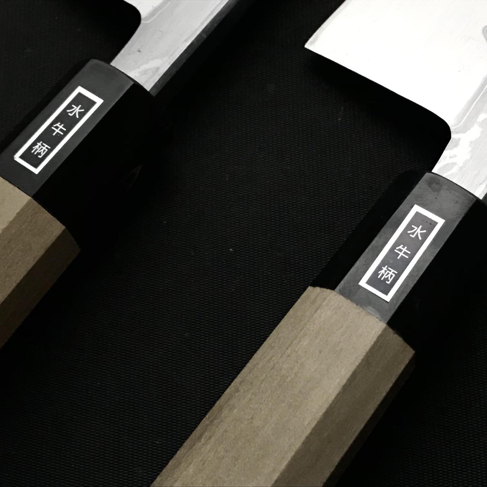 Kouetsu Damascus Finish Deba Bocho 侊悦 青紙鋼 墨流し 出刃包丁 180,195mm