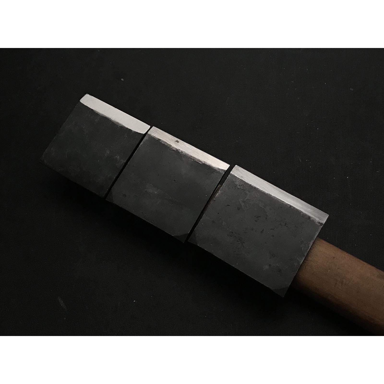 Hyobu Plane Blades (Kanna) by Nakano Takeo with Chipbreaker 中野武夫作 鉋刃 裏金付 兵部 60,65,70mm