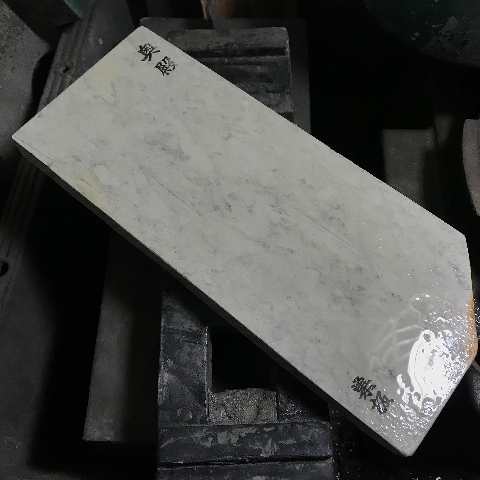 #O8 天然仕上砥石 奥殿 青蓮華 羽二重本巣板