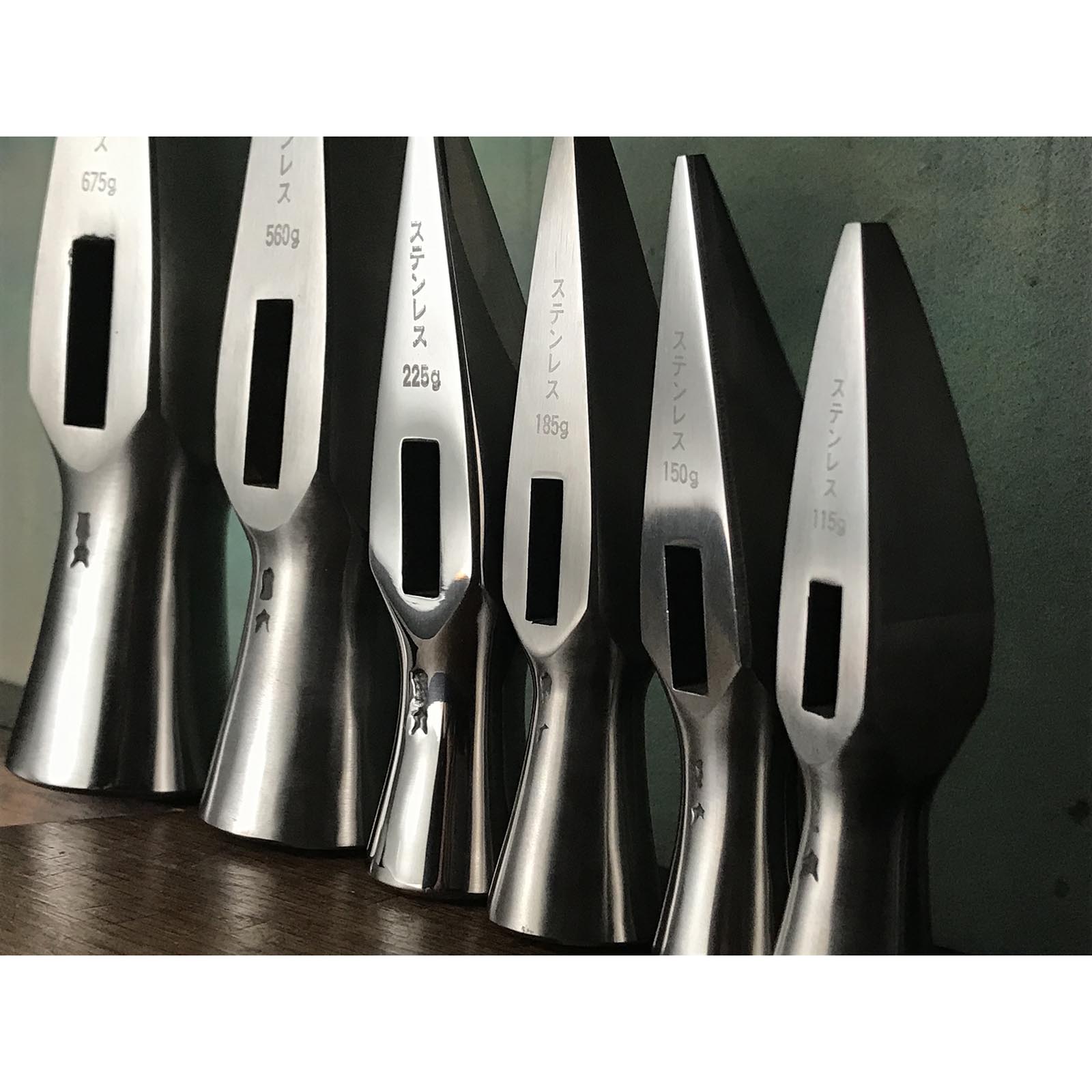 Touroku Funate Stainless steel Hammers(Gennon) by Hiroki‘s Apprentice  藤六 ステンレス舟手玄翁