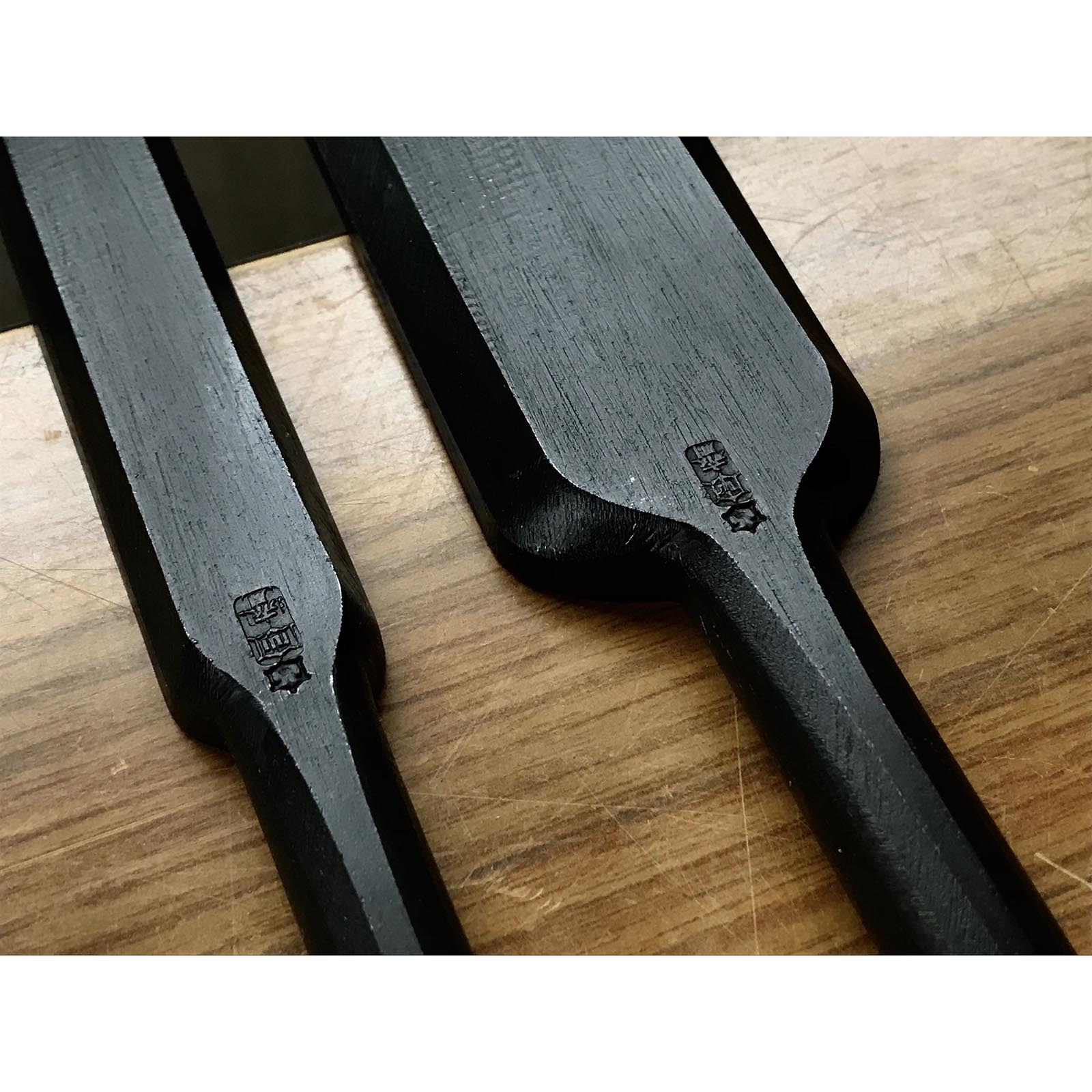 Tasai Slick Chisels set (Ootsuki-nomi, Hontsuki-Nomi) 田斎 本突き組鑿 48,24mm