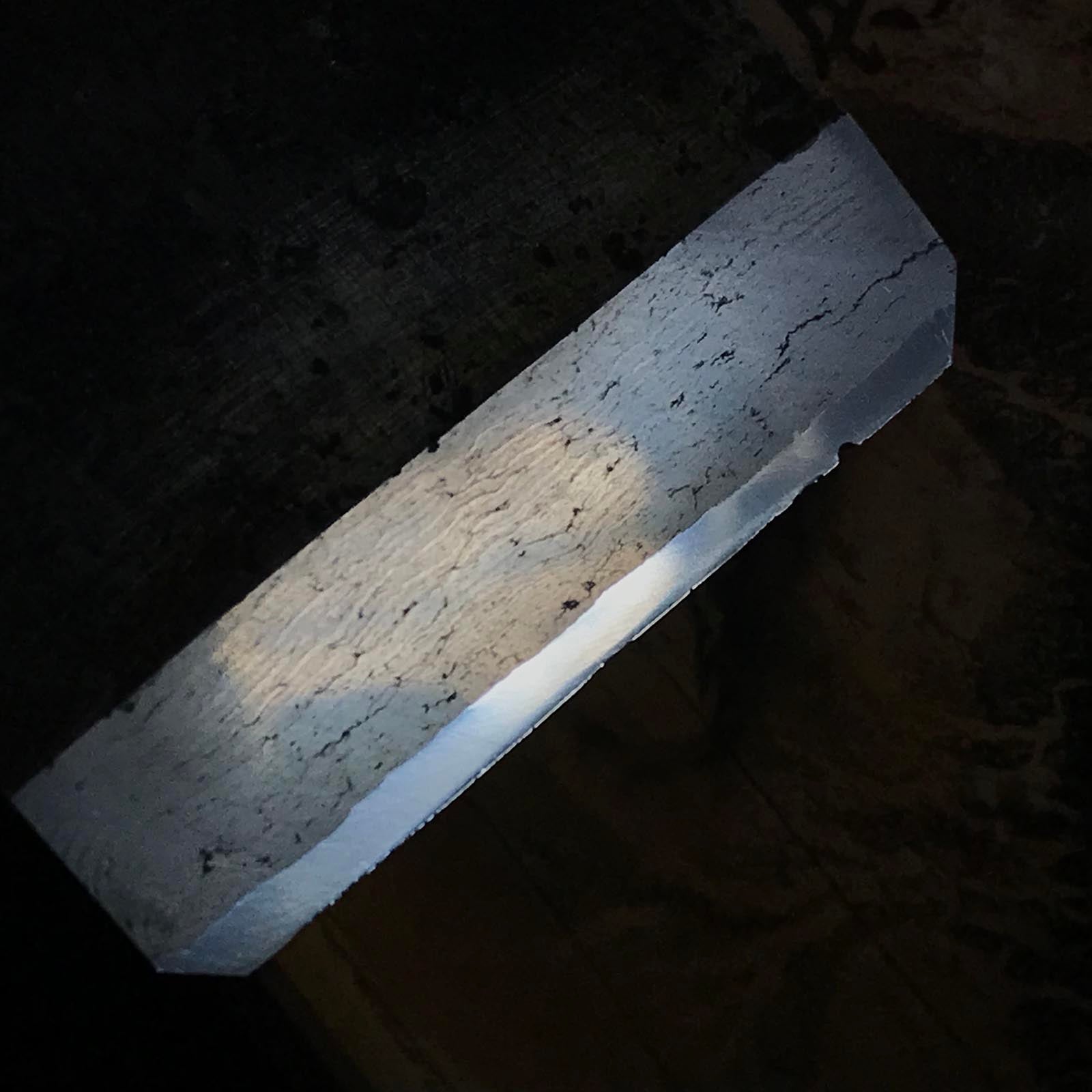 #O17 奥戸 吹田 天然仕上砥石 道具 砥石 天然仕上砥石 奥殿 巣板