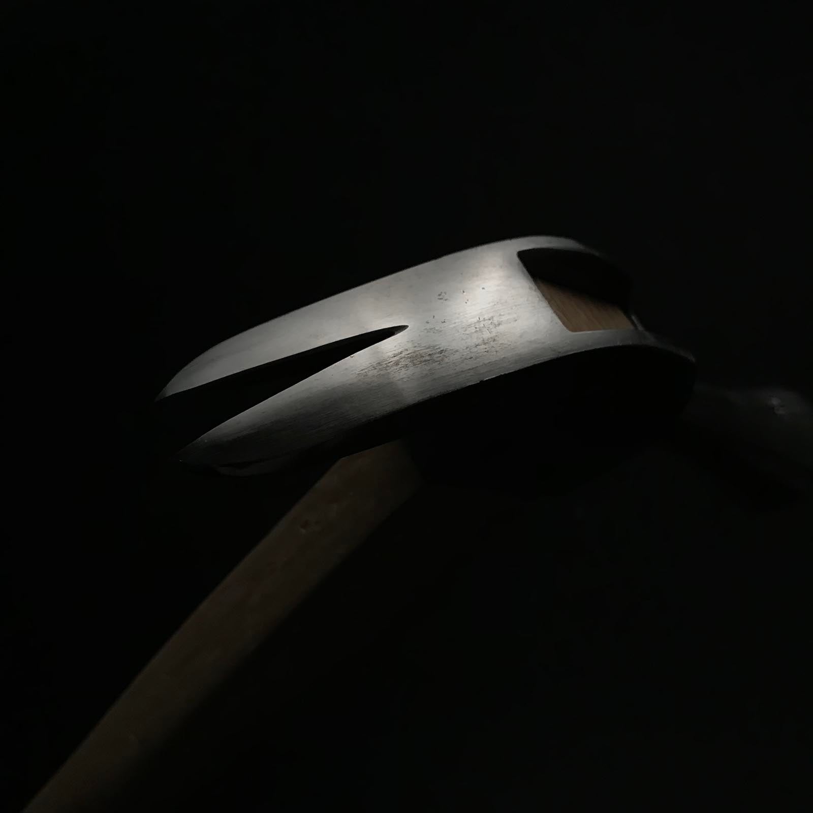 Old stock Kariwaku Stainless steel Hammers with dragon carving 掘出し物 龍彫入 ステンレス仮枠ハンマー 滑り止め付