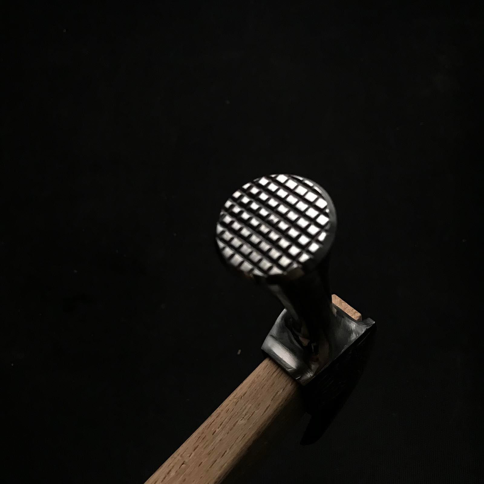 Old stock Dogyu Kariwaku Stainless steel Hammers with dragon carving 掘出し物 土牛 龍彫入 ステンレス仮枠ハンマー 滑り止め付