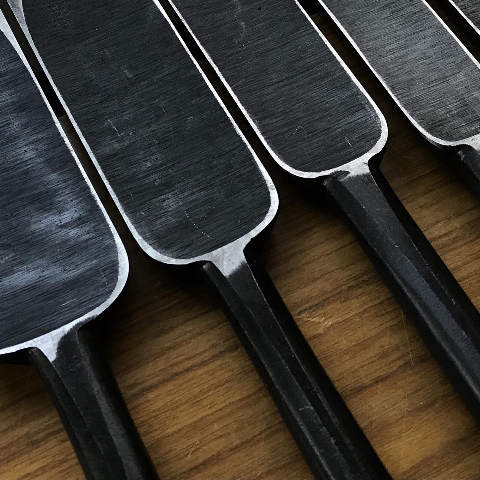 Sukemaru Slick Chisels Long type (Anayanomi) 助丸 穴屋鑿 長型 48,42,36, 30,24,15,12mm